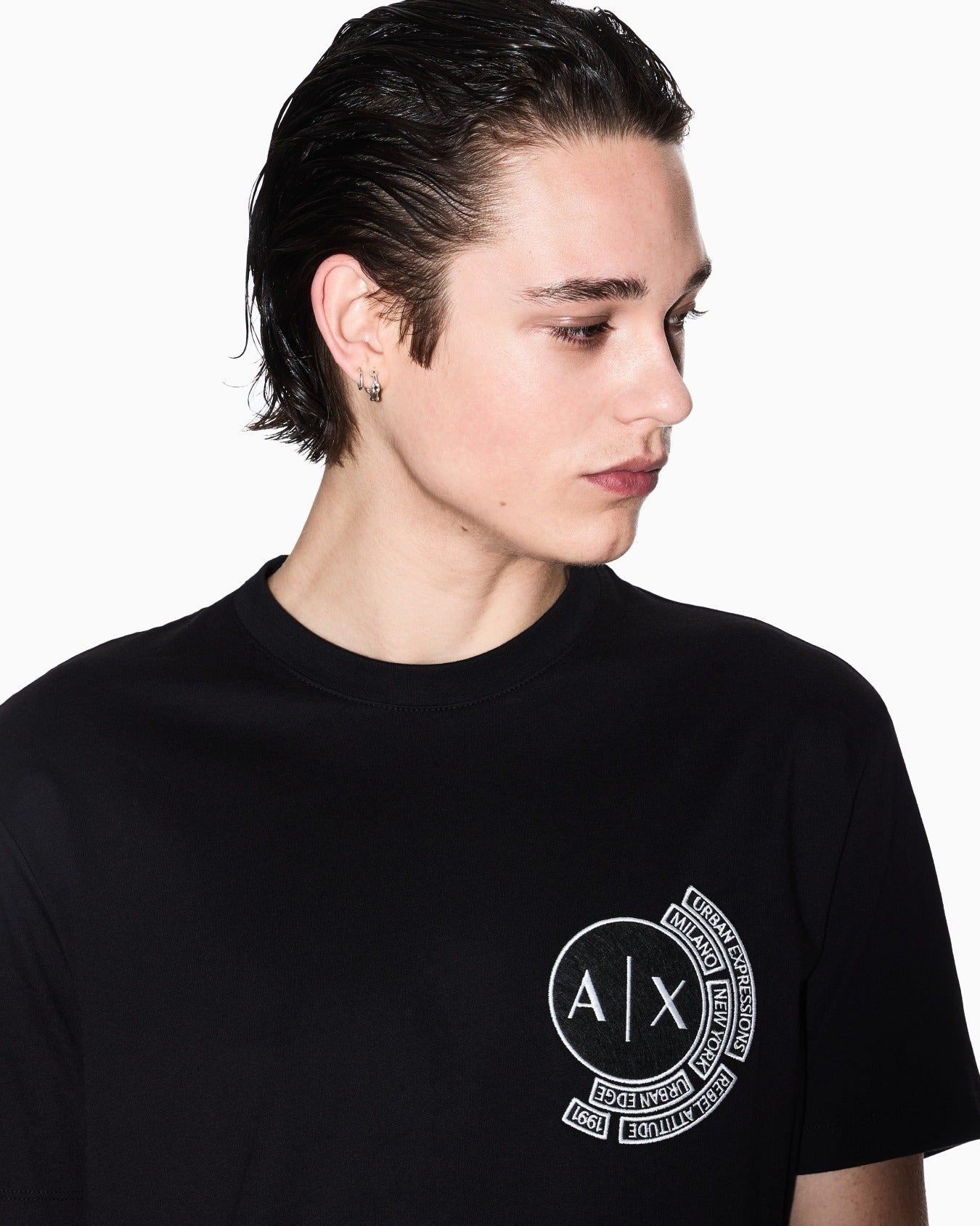 Regular Fit T-Shirt With Logo And Patch On The Chest