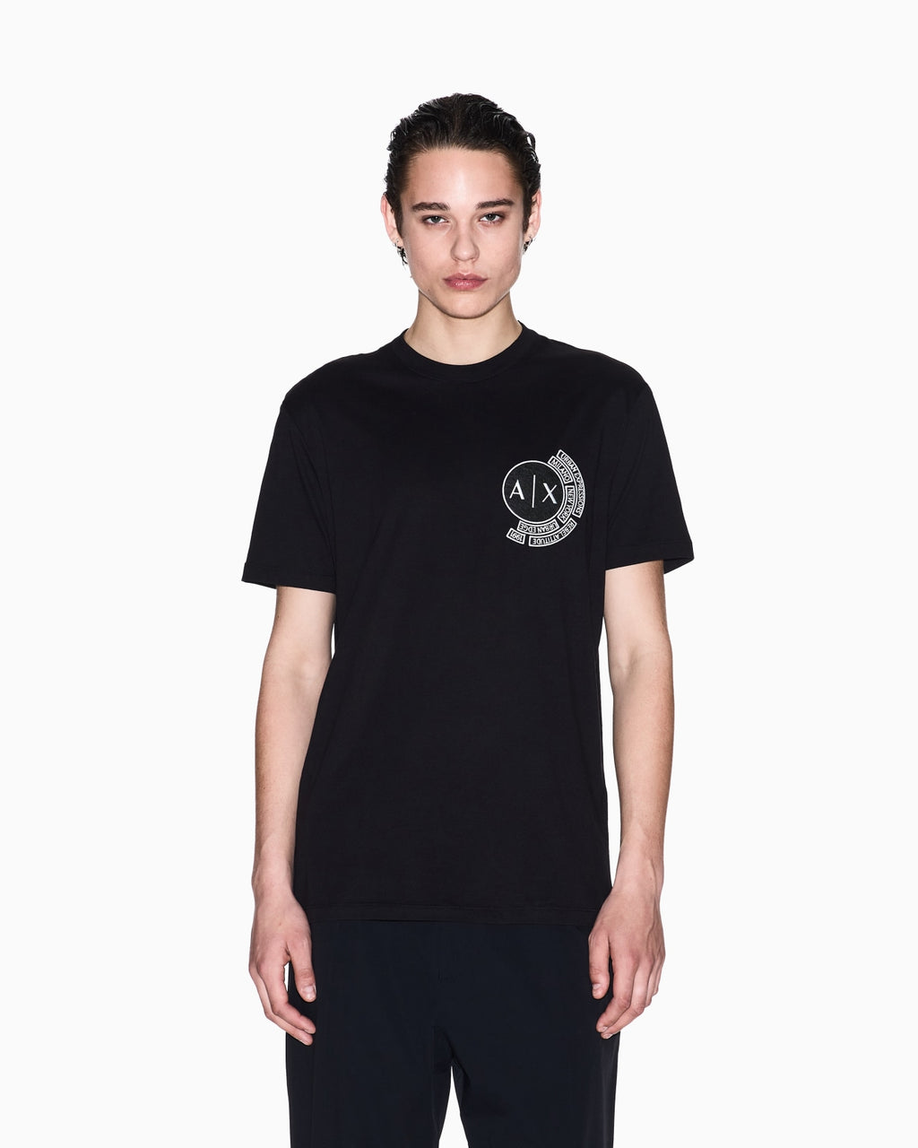 Regular Fit T-Shirt With Logo And Patch On The Chest