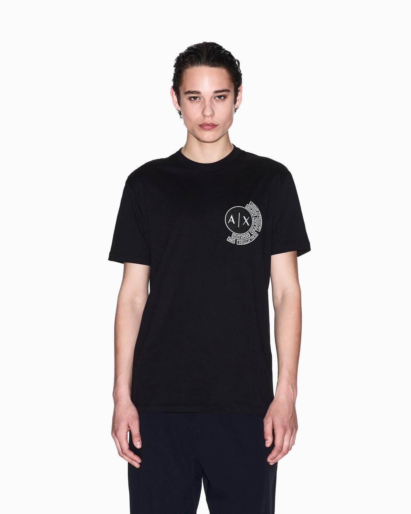 Regular Fit T-Shirt With Logo And Patch On The Chest
