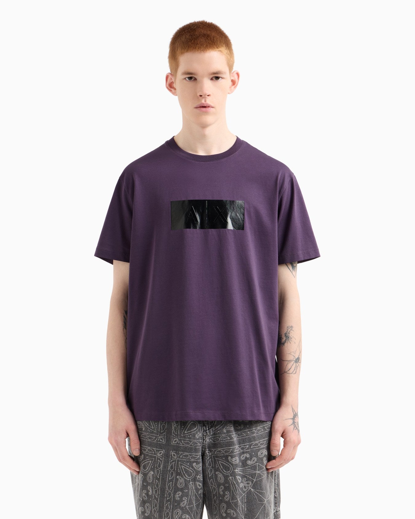 Regular Fit T-Shirt With Vinyl Logo Print