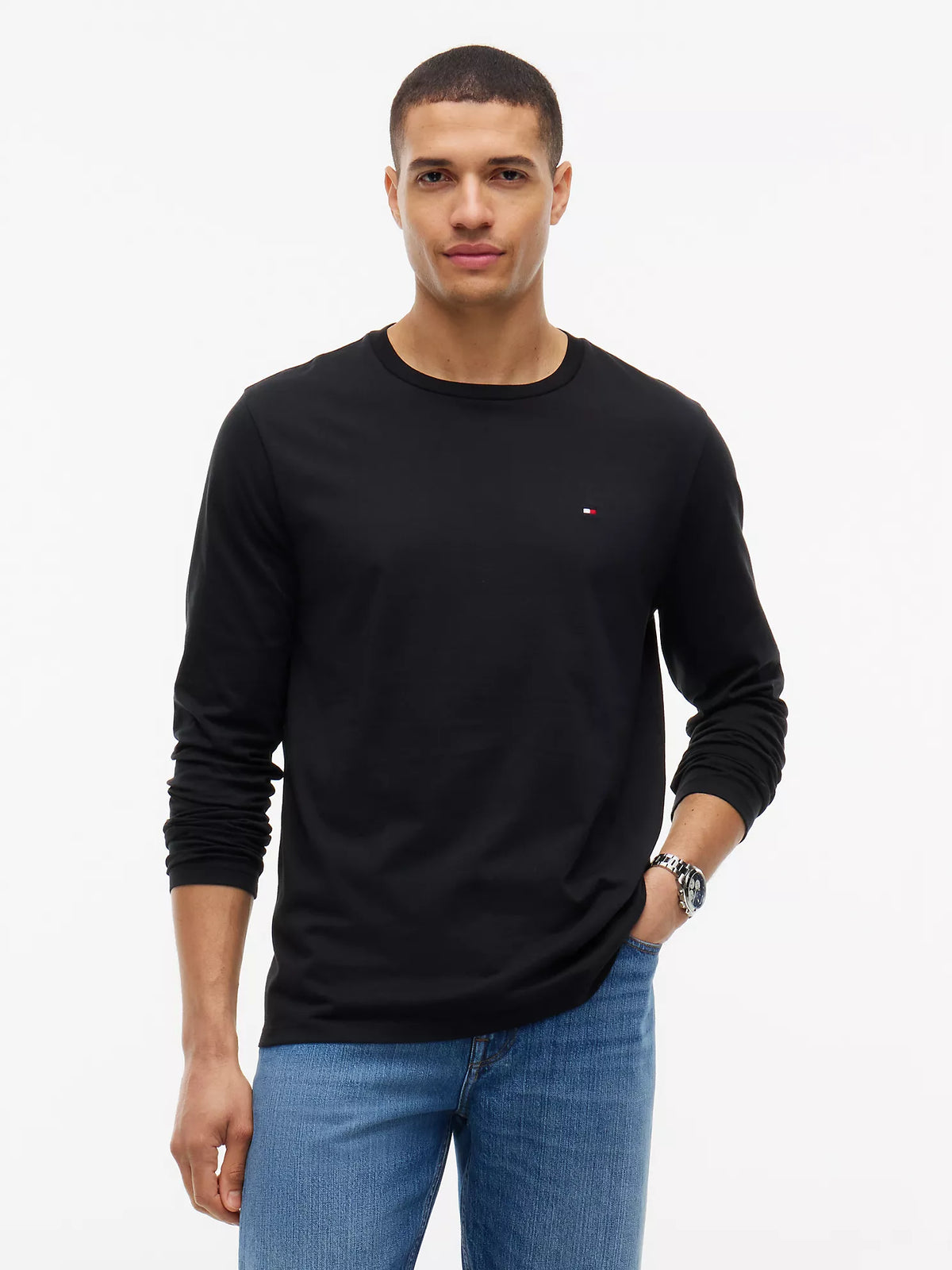 Tommy Hilfiger - Long-Sleeve Everyday T-Shirt