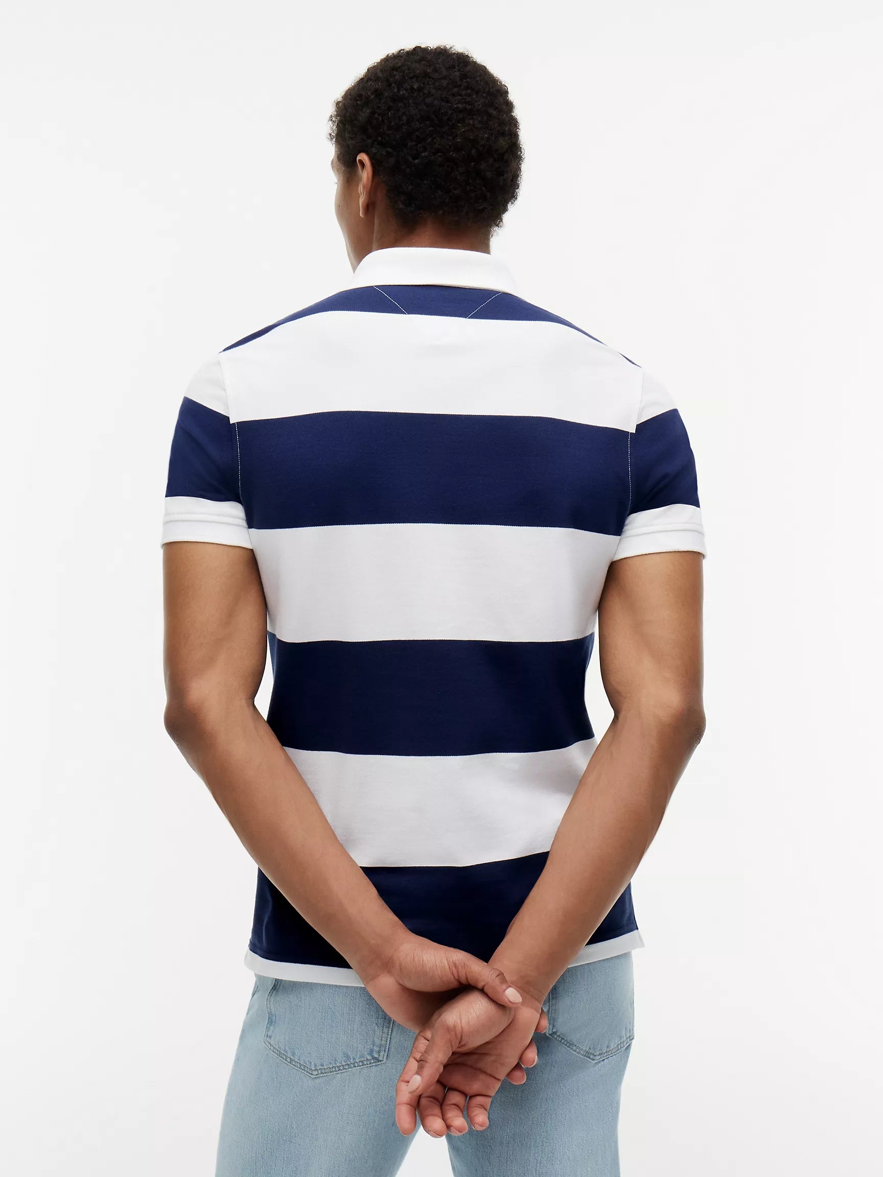 Tommy Hilfiger - Slim Fit Rugby Stripe Polo
