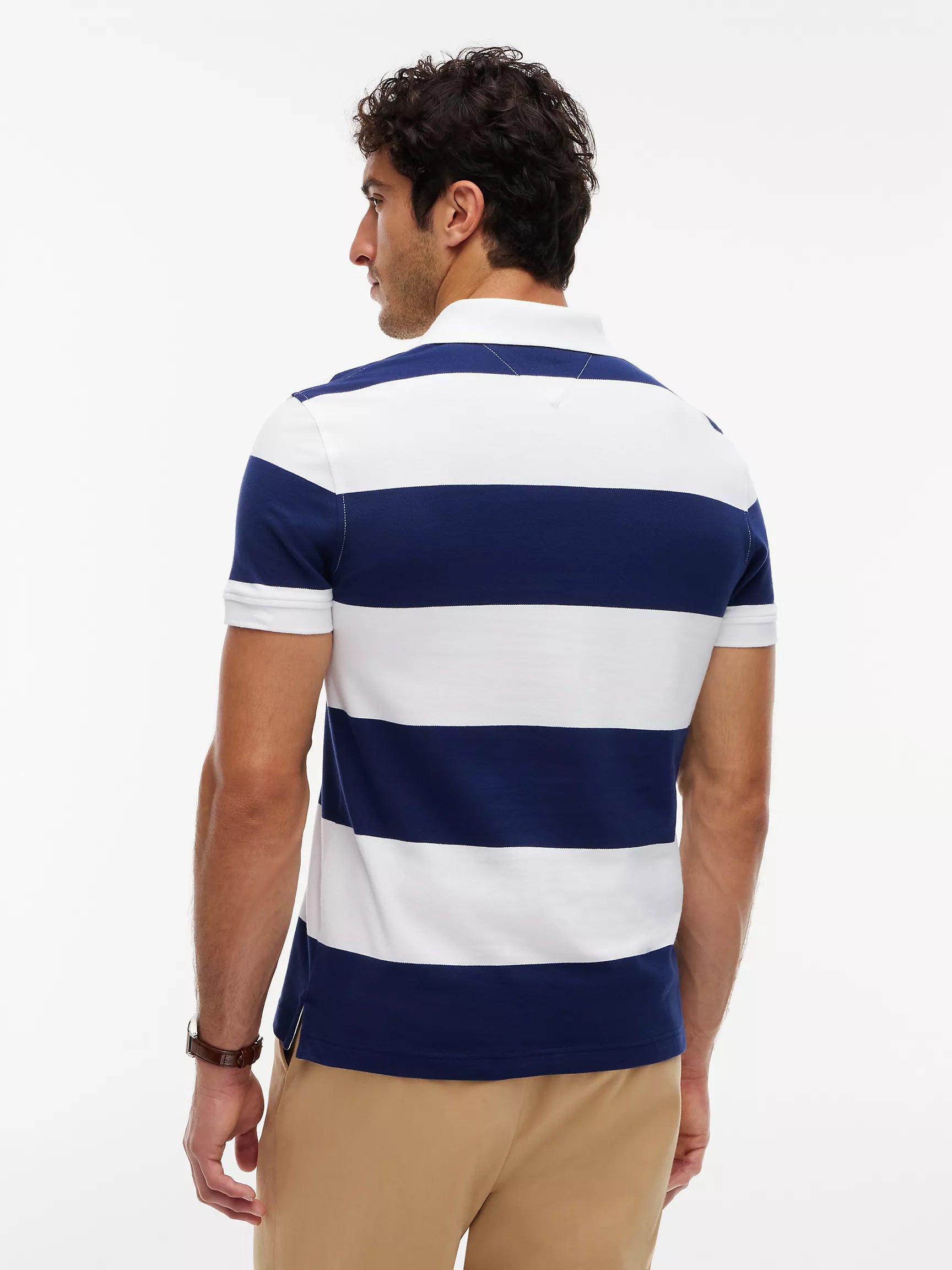 Tommy Hilfiger - Slim Fit Rugby Stripe Polo