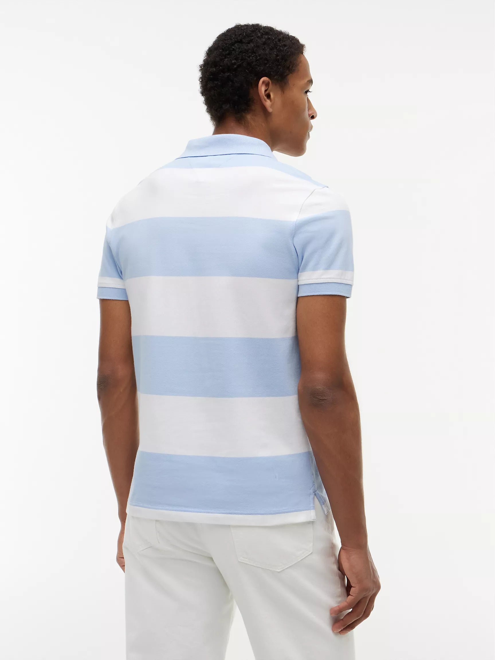 Tommy Hilfiger - Slim Fit Rugby Stripe Polo