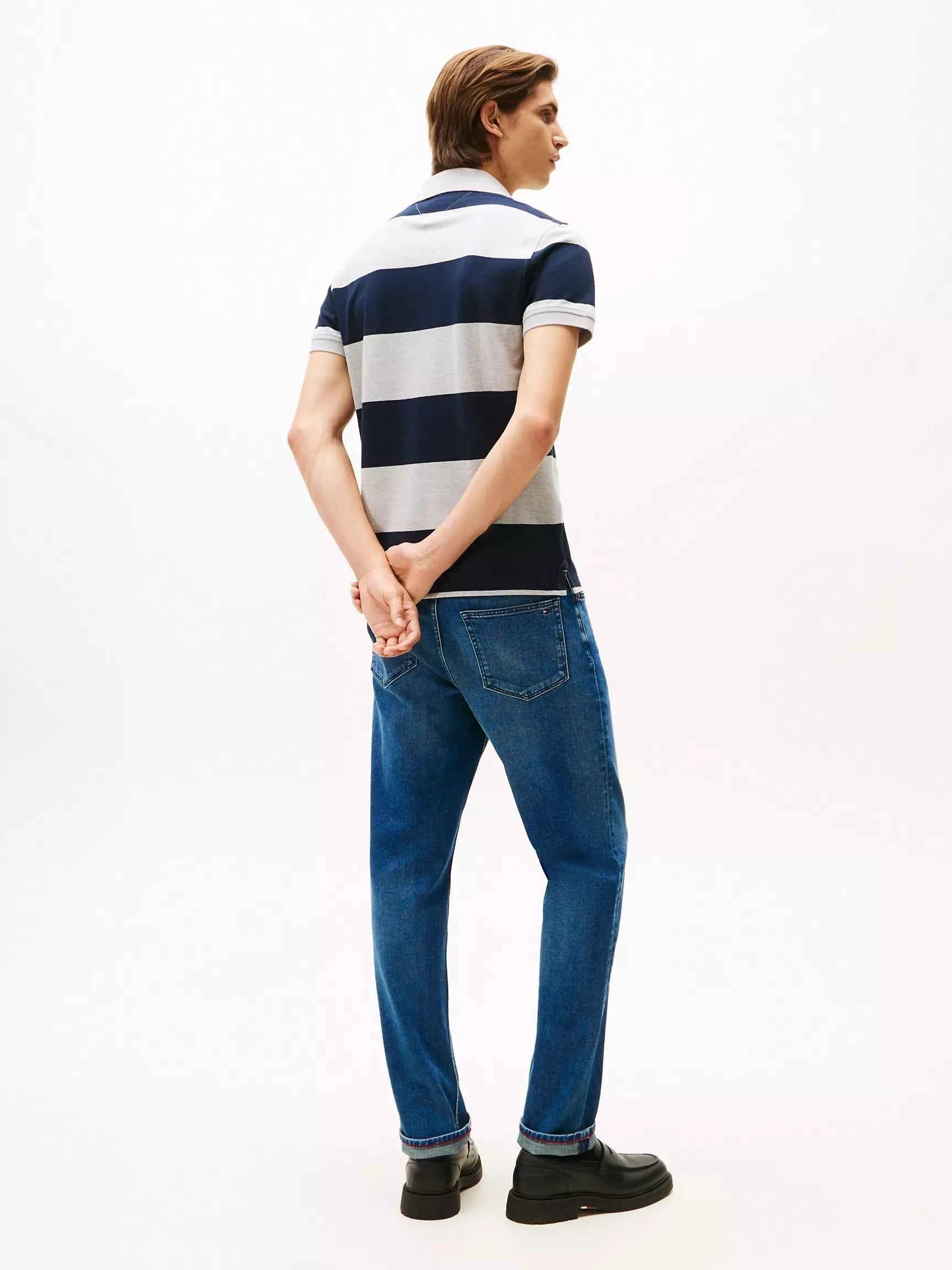 Tommy Hilfiger - Slim Fit Rugby Stripe Polo