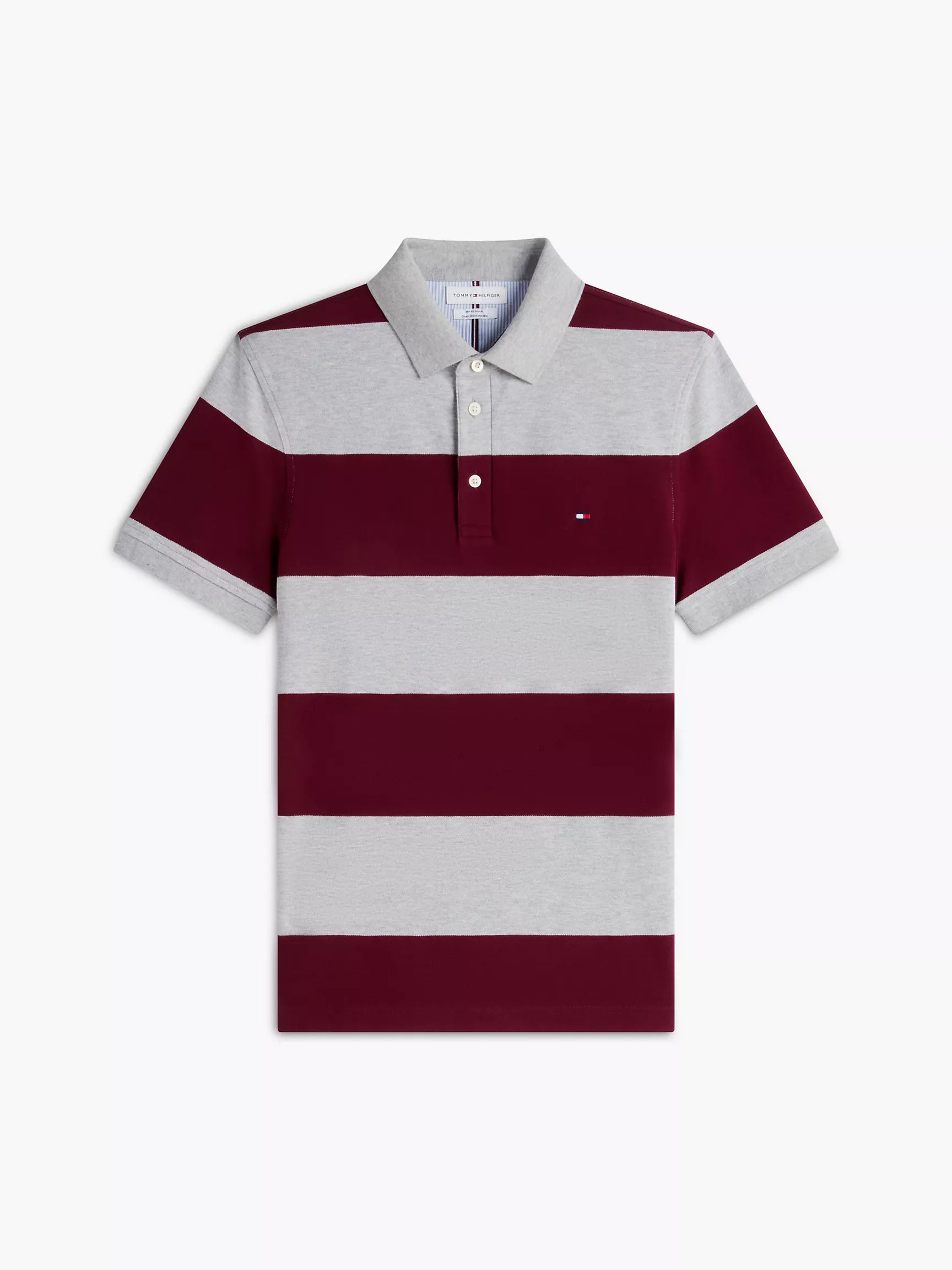 Tommy Hilfiger - Slim Fit Rugby Stripe Polo