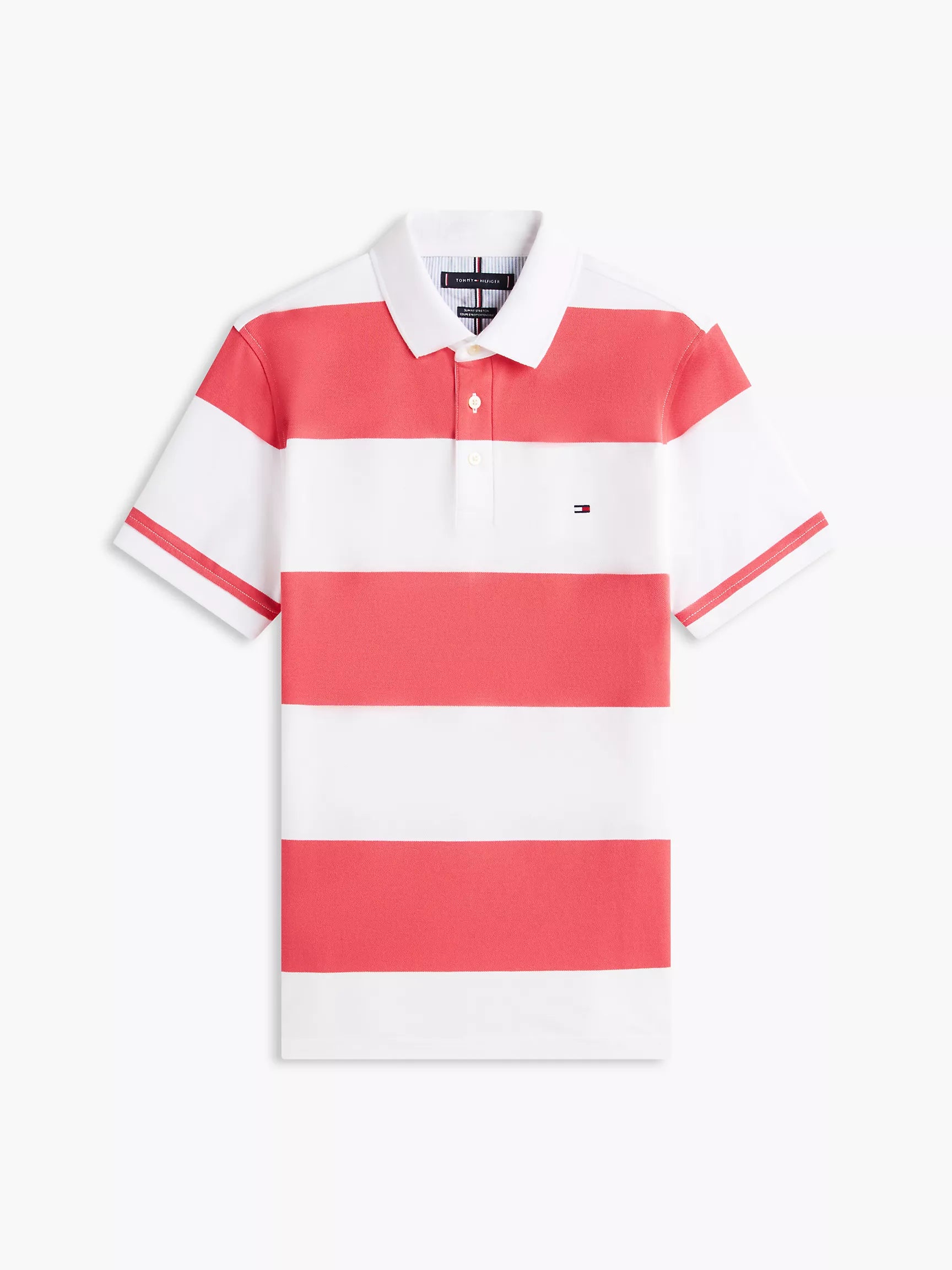 Tommy Hilfiger - Slim Fit Rugby Stripe Polo