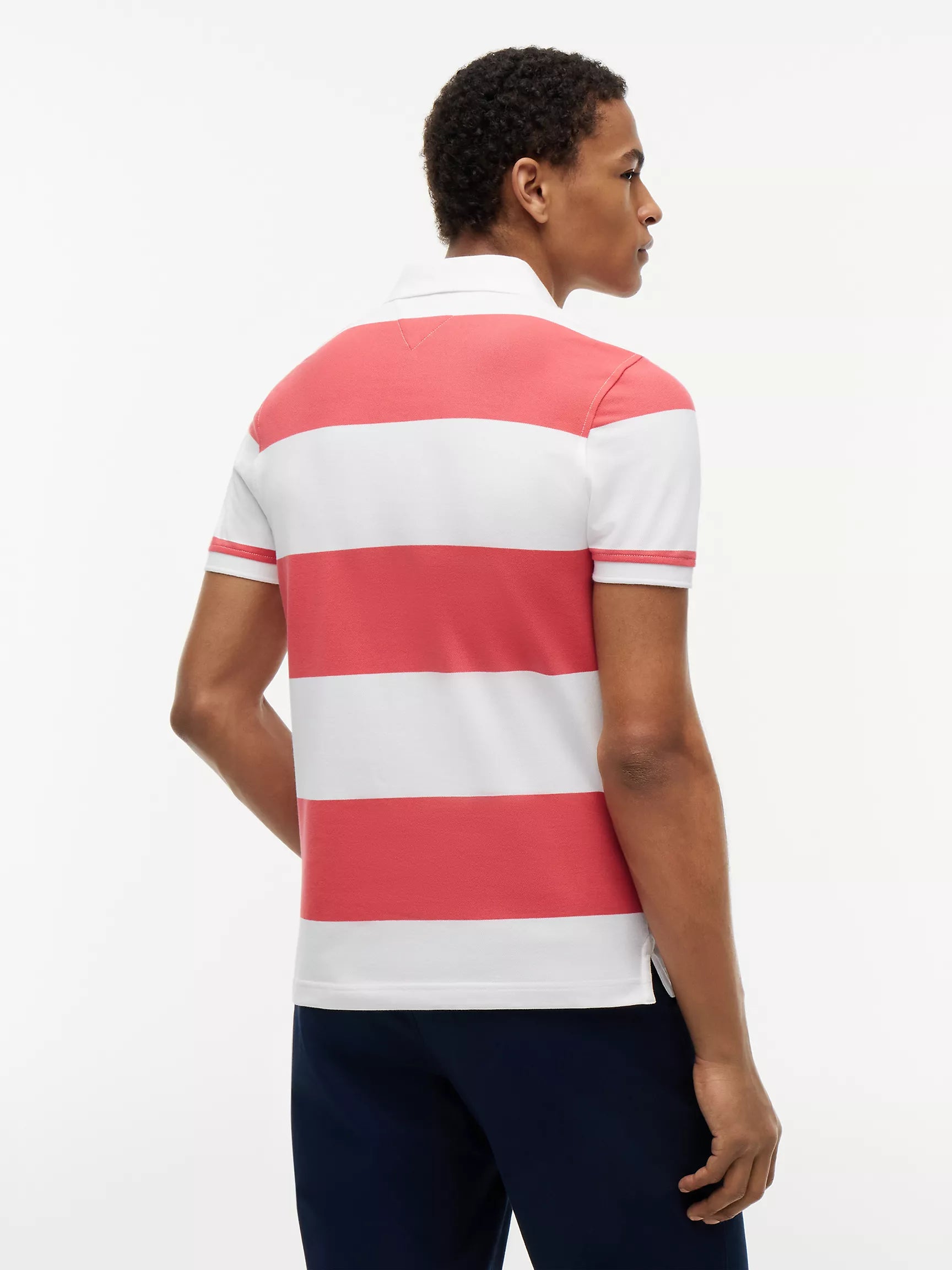 Tommy Hilfiger - Slim Fit Rugby Stripe Polo