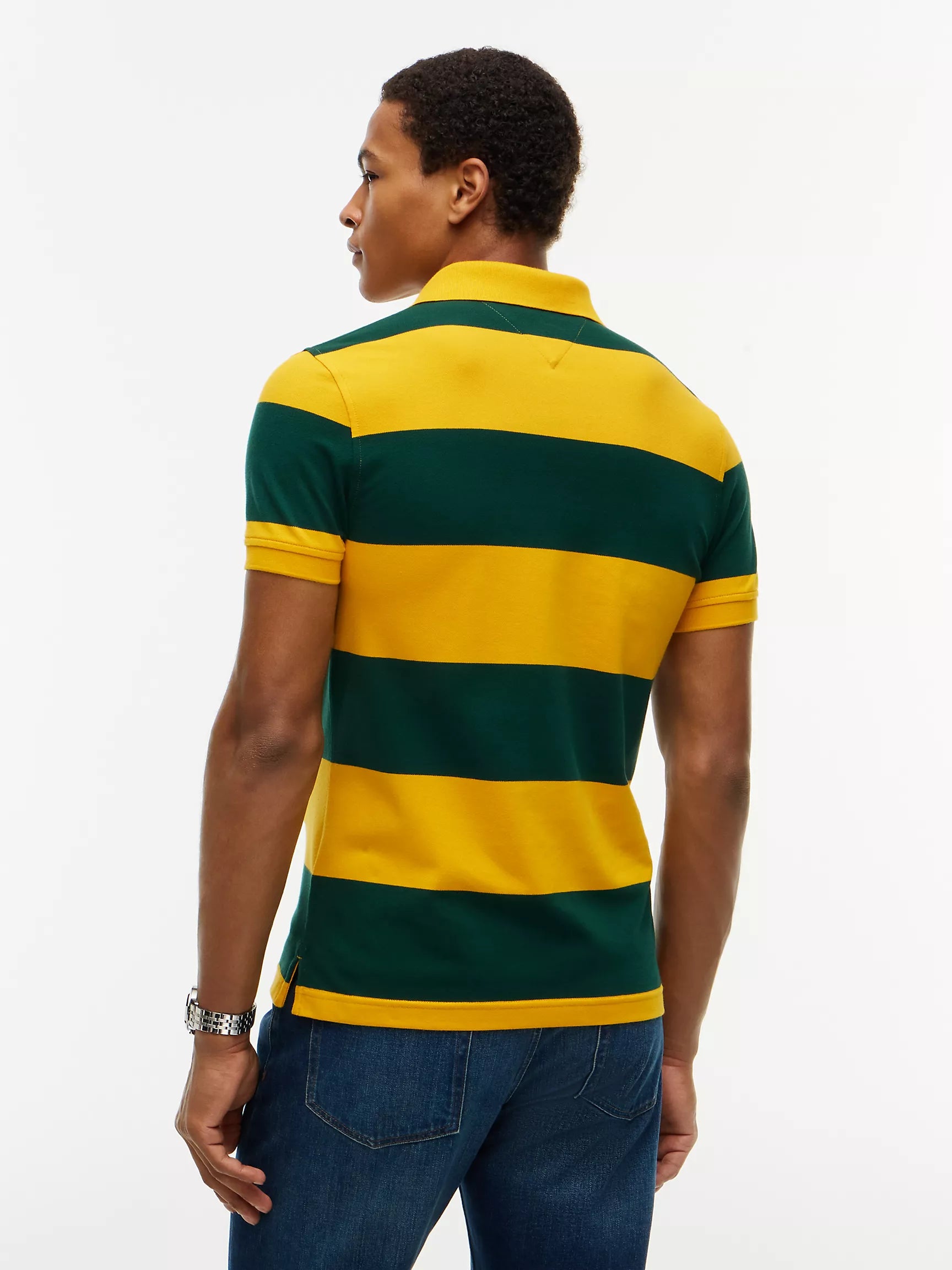 Tommy Hilfiger - Slim Fit Rugby Stripe Polo