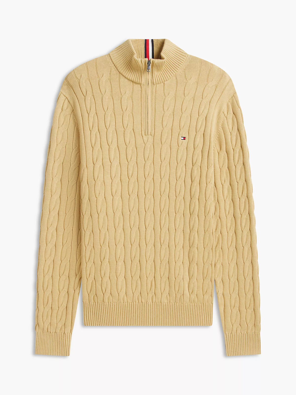 Tommy Hilfiger - Cable Knit Quarter-Zip Sweater