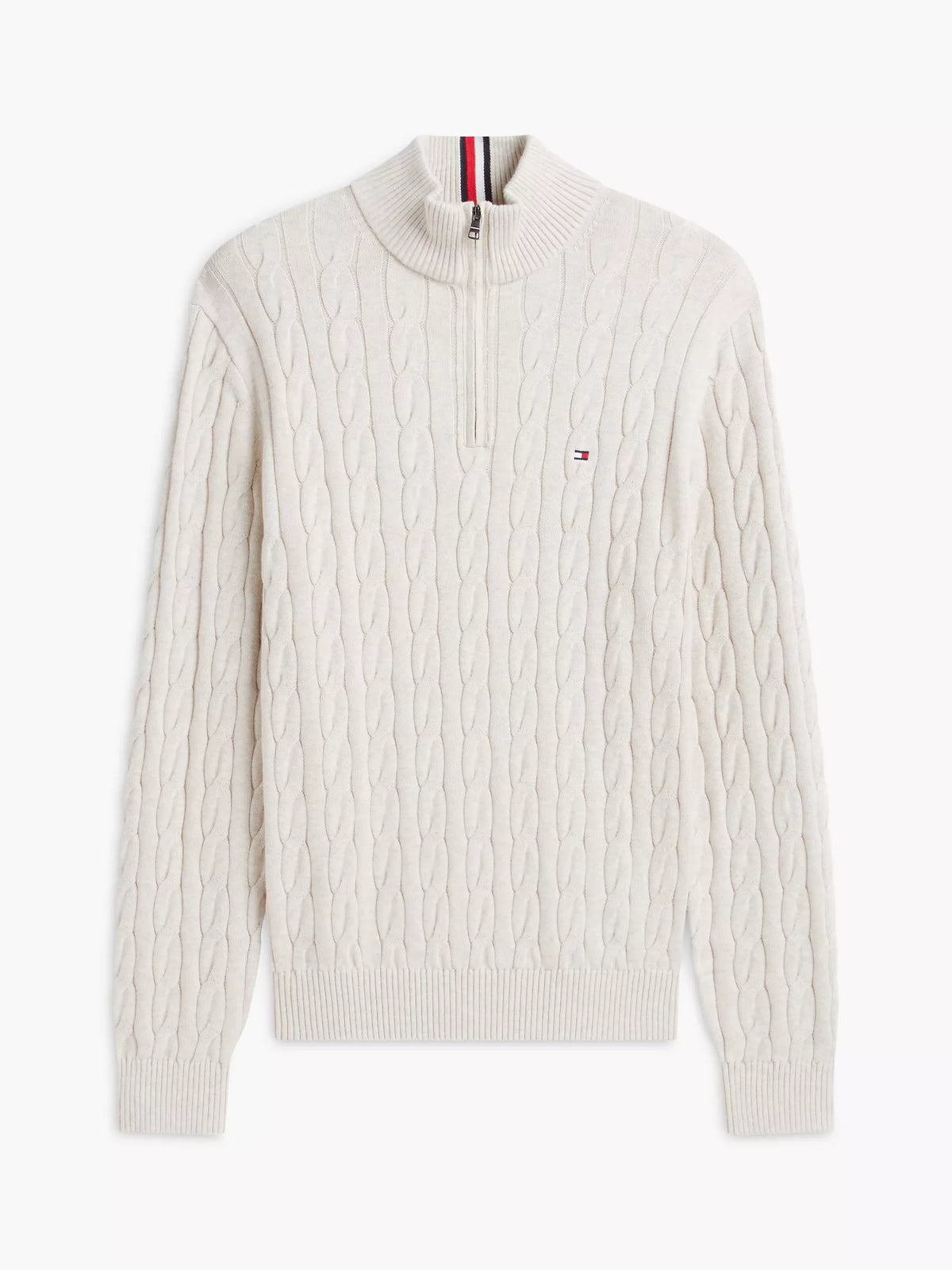 Tommy Hilfiger - Cable Knit Quarter-Zip Sweater