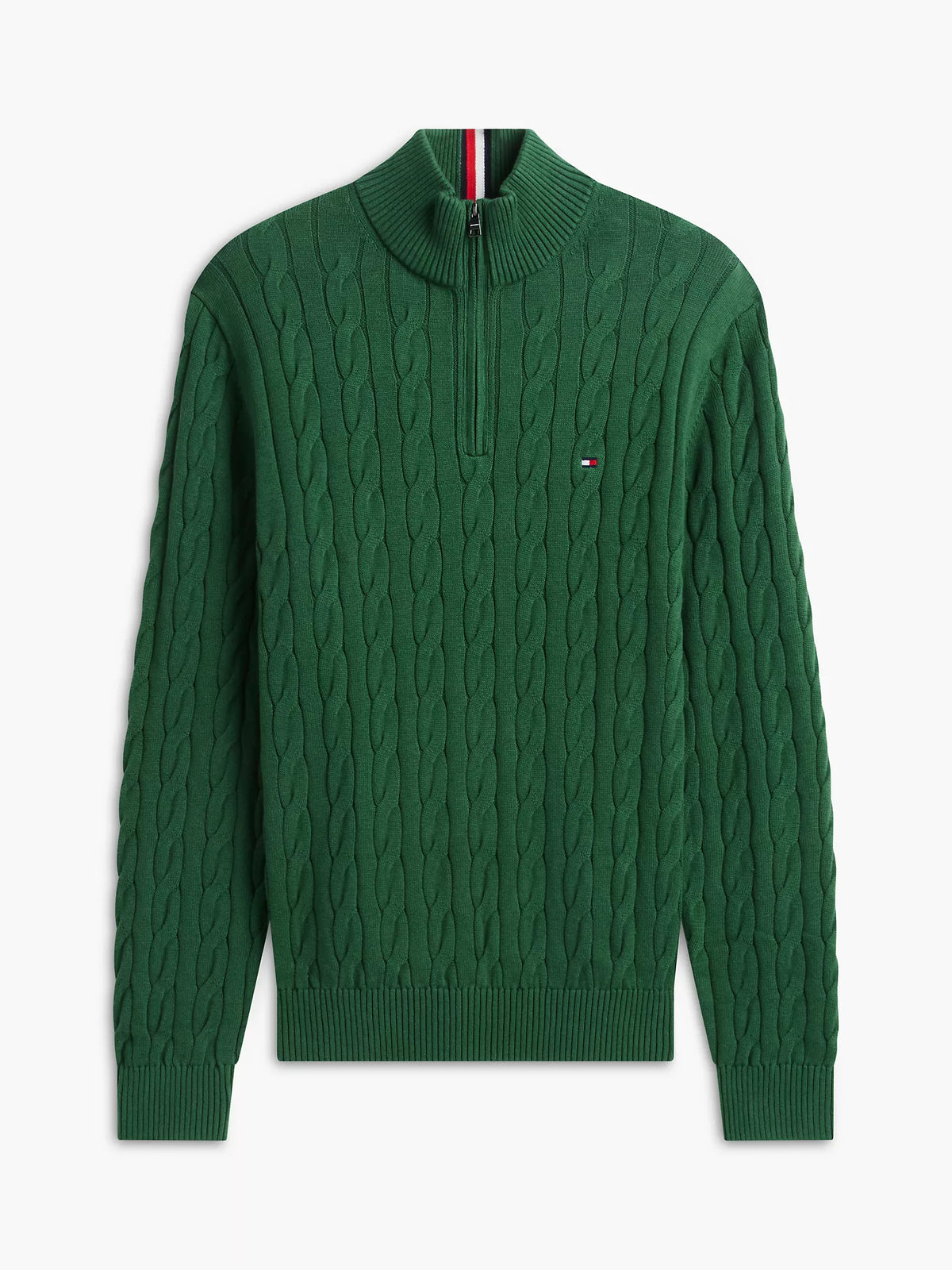 Tommy Hilfiger - Cable Knit Quarter-Zip Sweater