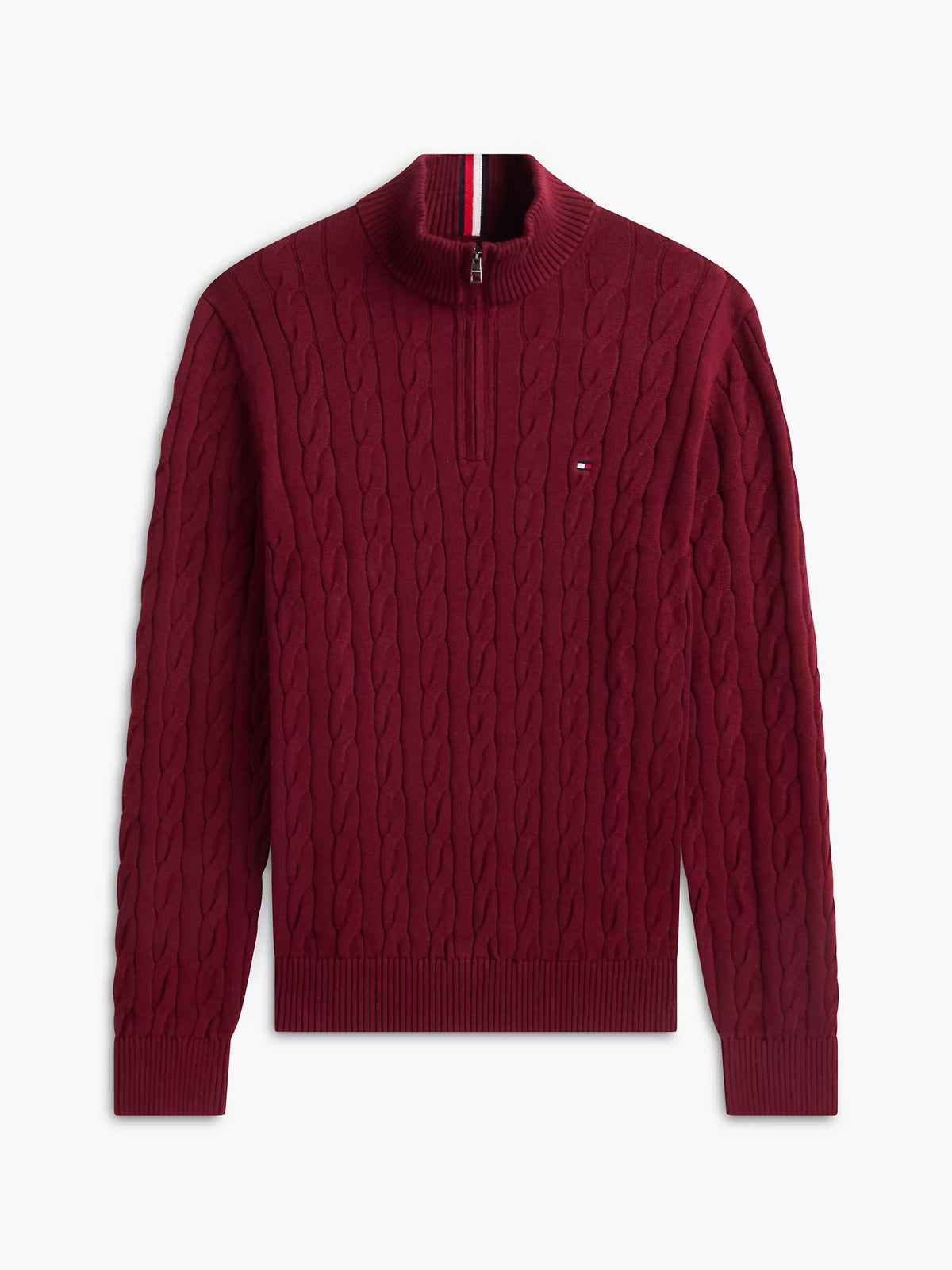 Tommy Hilfiger - Cable Knit Quarter-Zip Sweater