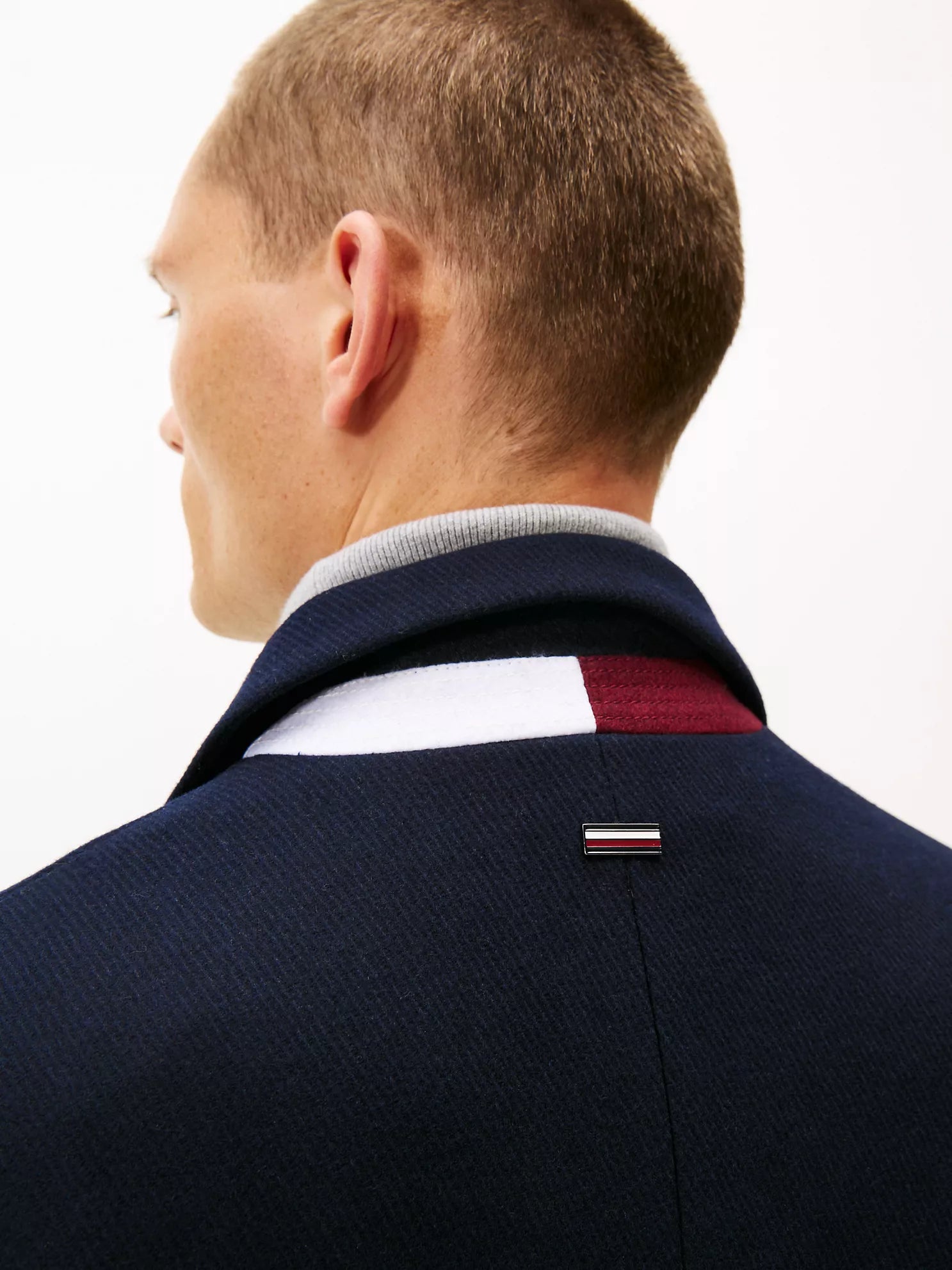 Tommy Hilfiger - Wool-Blend Casual Coat