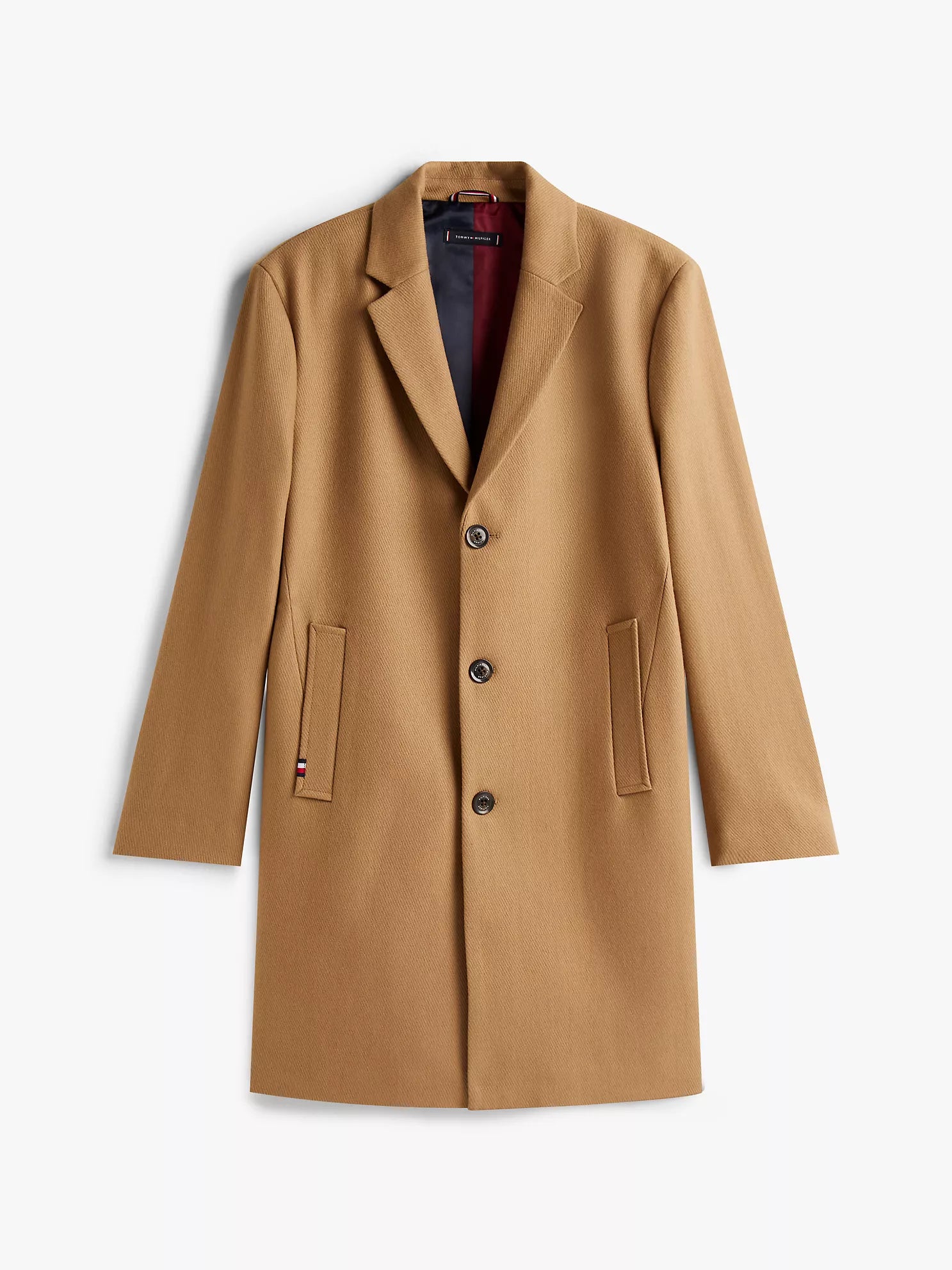 Tommy Hilfiger - Wool-Blend Casual Coat