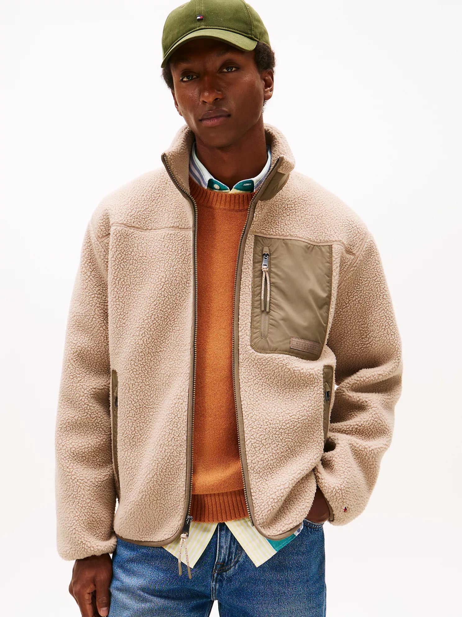 Tommy Hilfiger - Teddy Fleece Zip Jacket