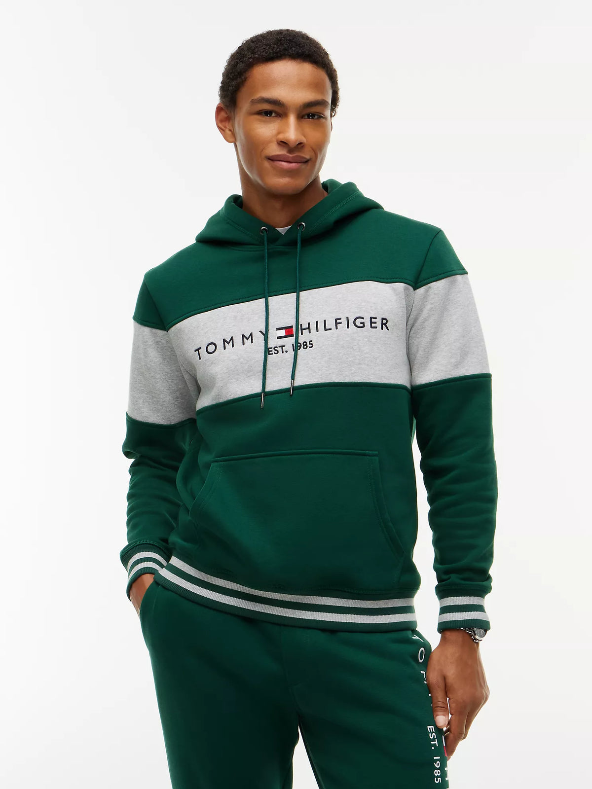 Tommy Hilfiger - Tommy Logo Colorblock Hoodie
