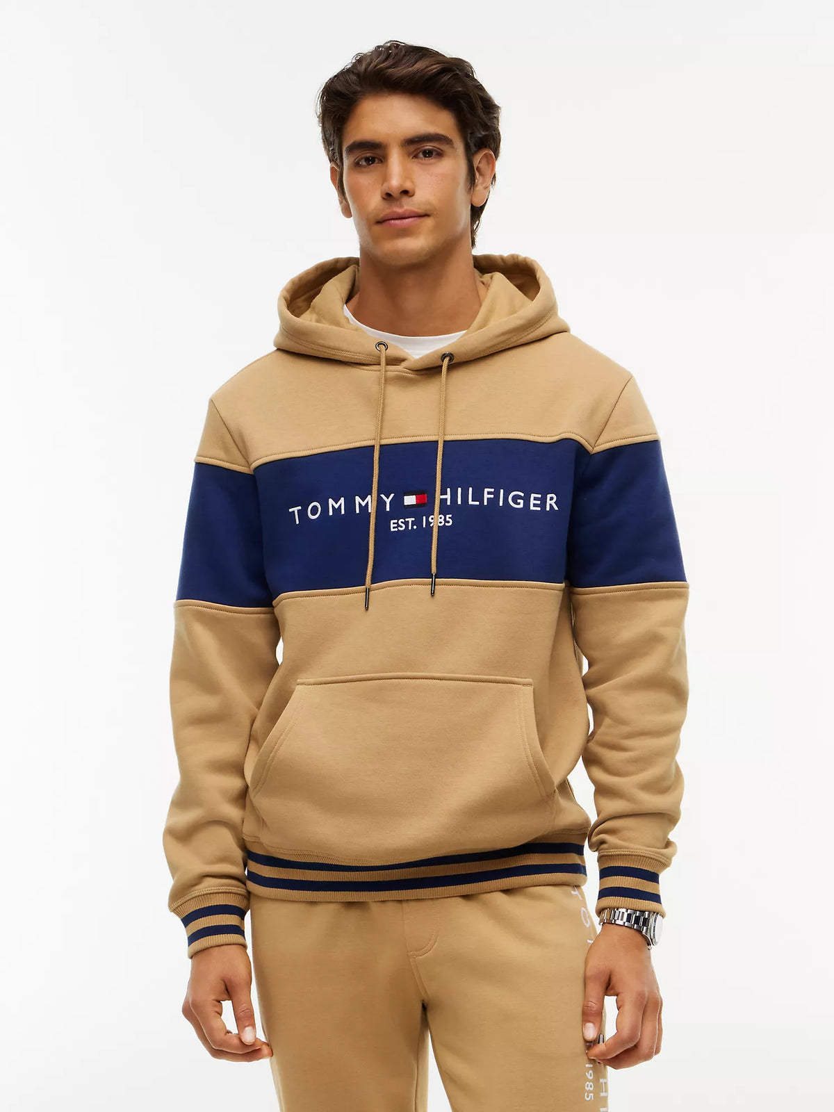 Tommy Hilfiger - Tommy Logo Colorblock Hoodie