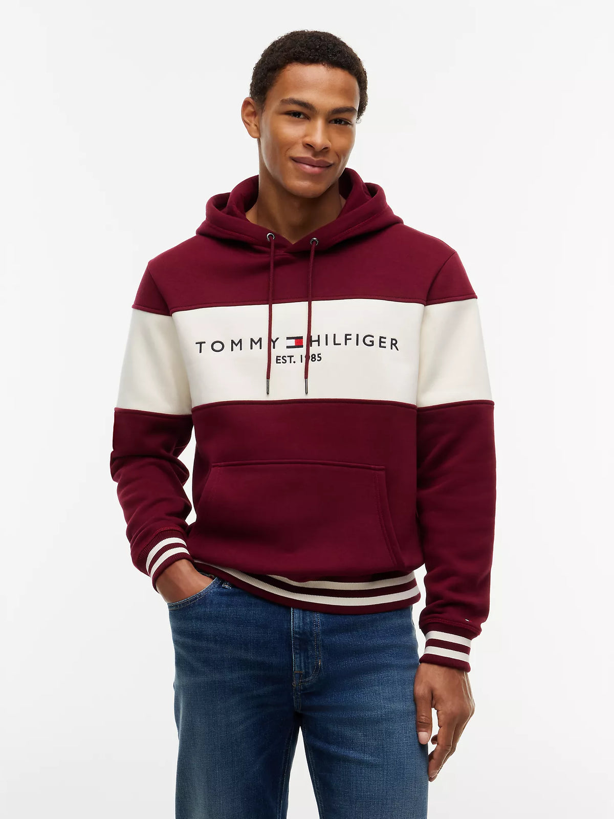 Tommy Hilfiger - Tommy Logo Colorblock Hoodie