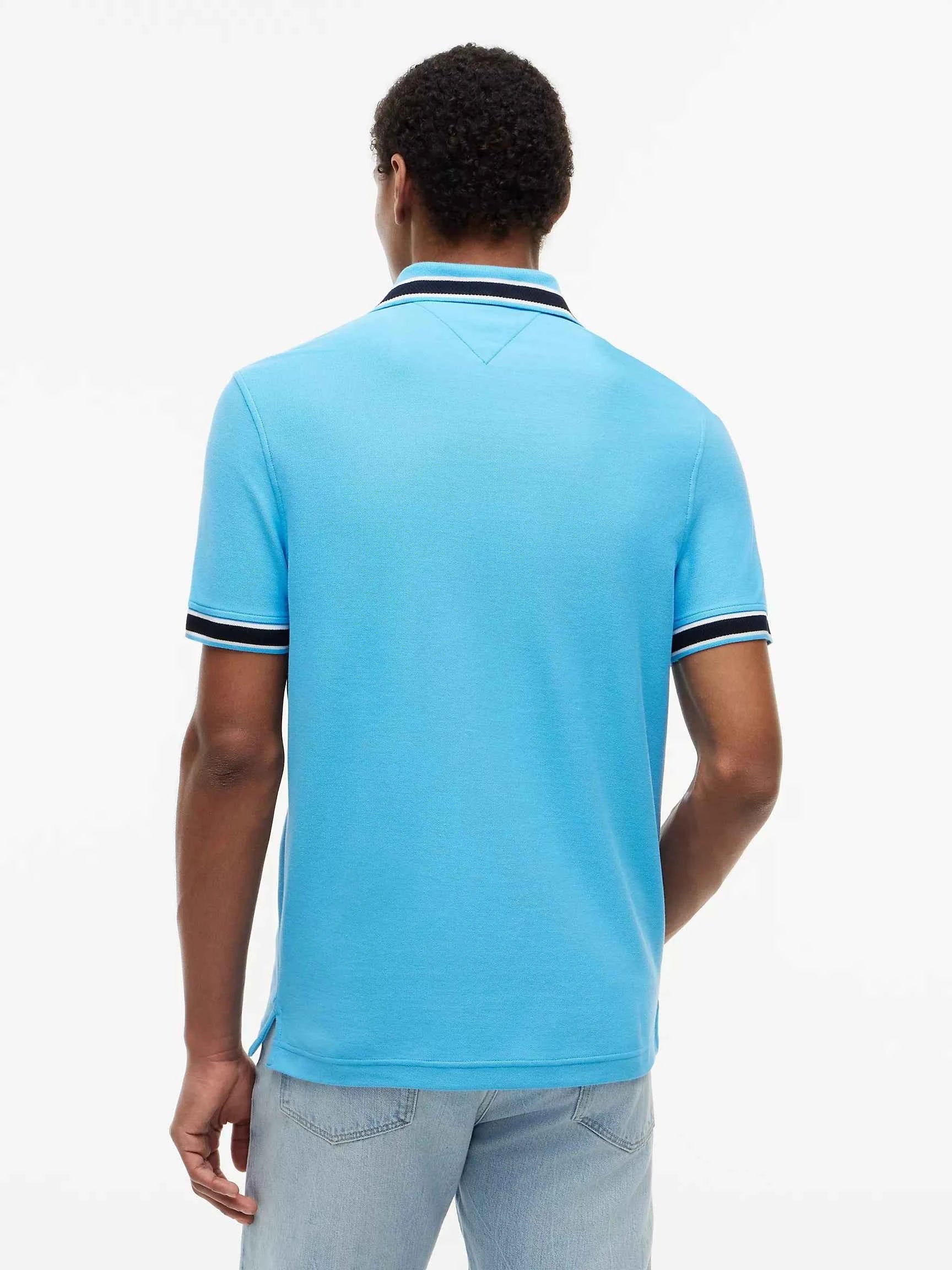 Tommy Hilfiger - Regular Fit Tipped Wicking Polo