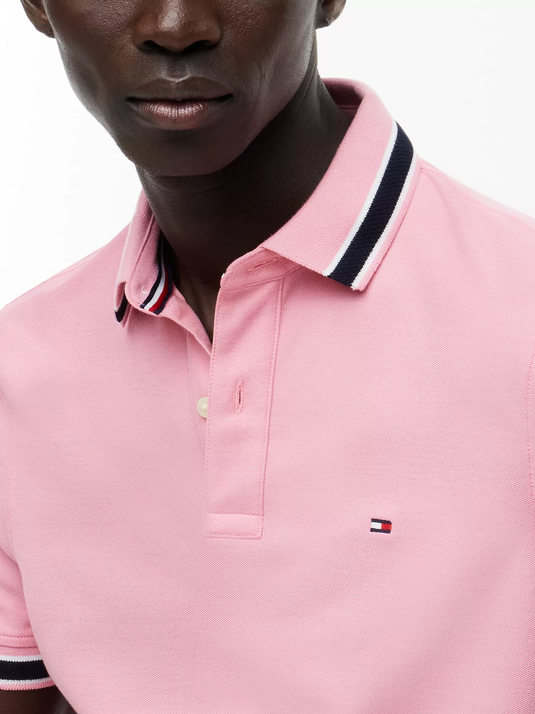 Tommy Hilfiger - Regular Fit Tipped Wicking Polo