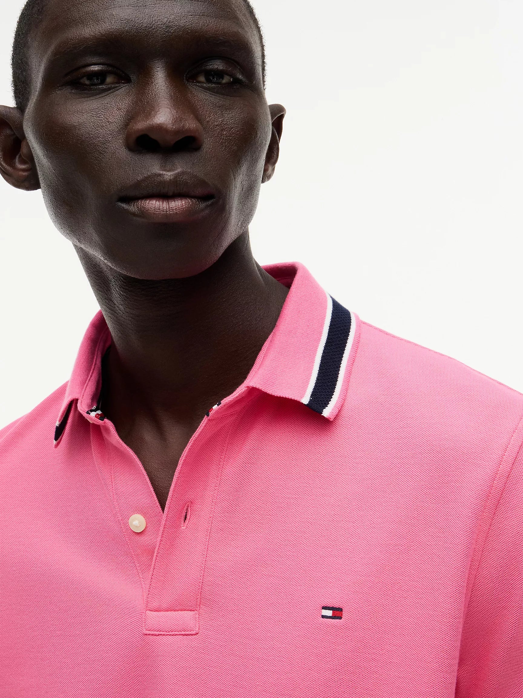 Tommy Hilfiger - Regular Fit Tipped Wicking Polo