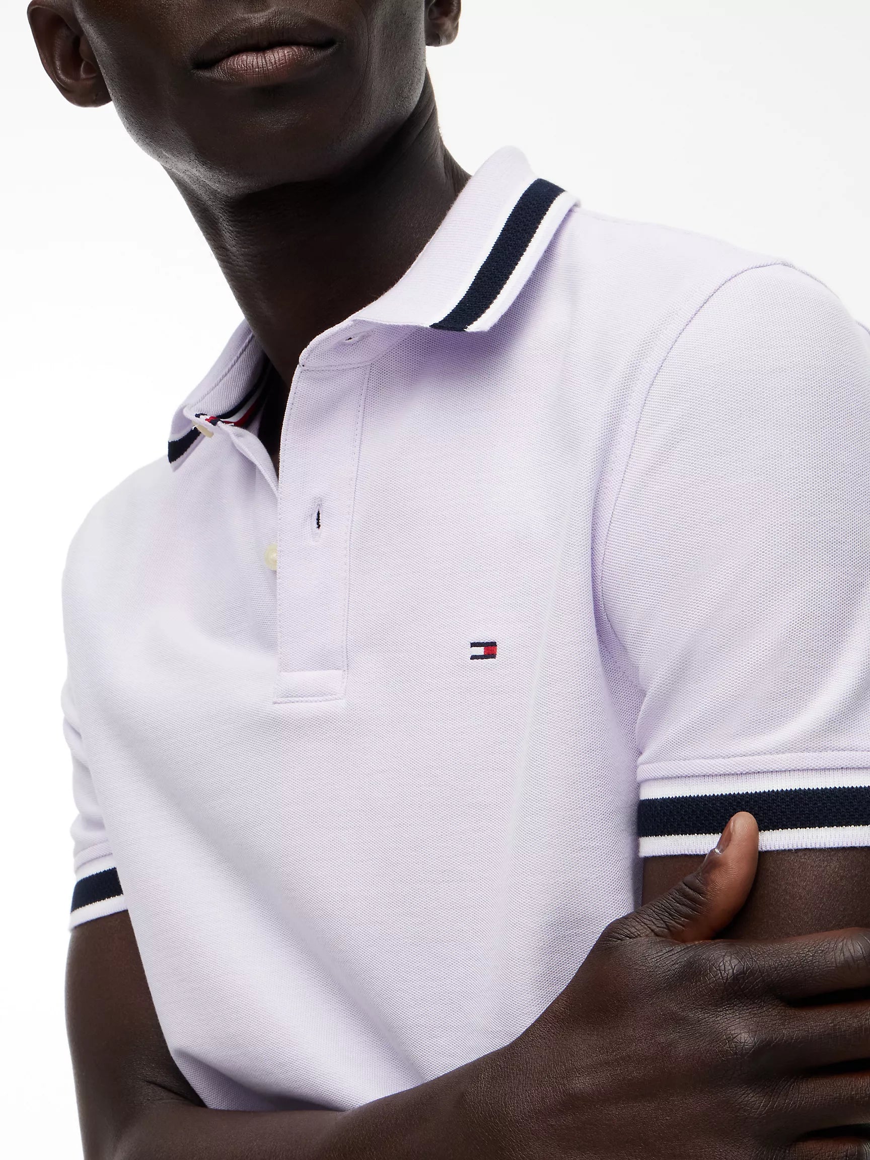 Tommy Hilfiger - Regular Fit Tipped Wicking Polo