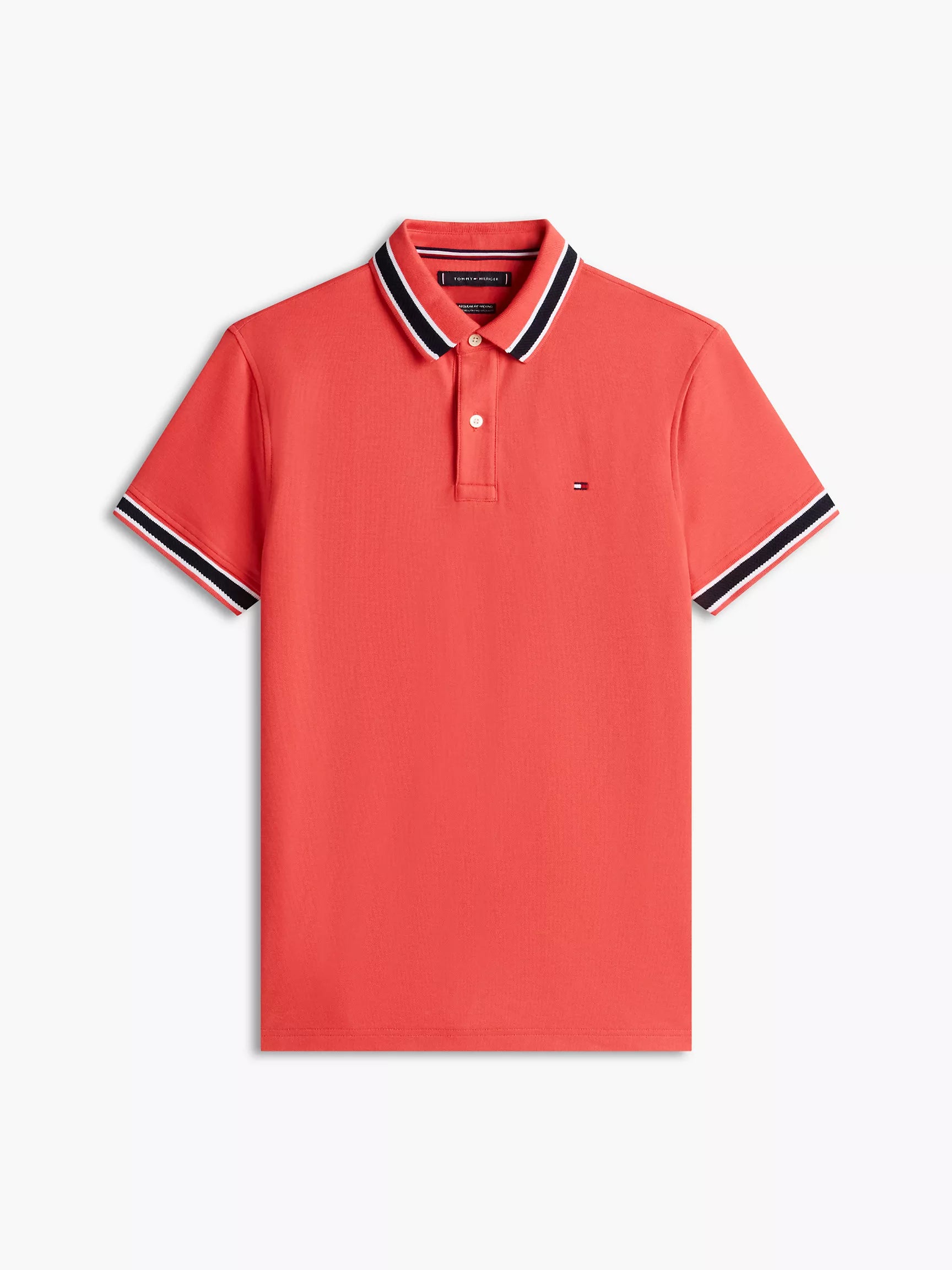 Tommy Hilfiger - Regular Fit Tipped Wicking Polo
