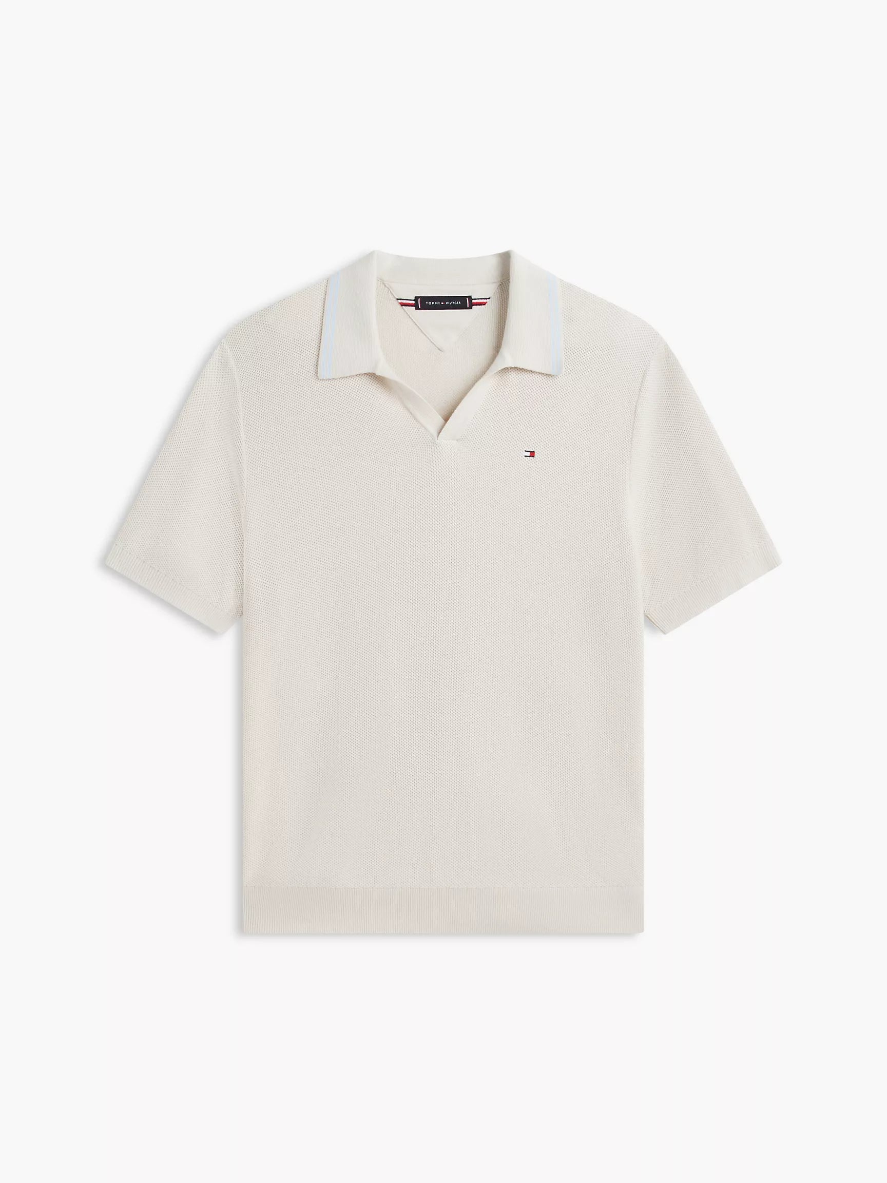 Tommy Hilfiger - Short-Sleeve Tipped Sweater Polo
