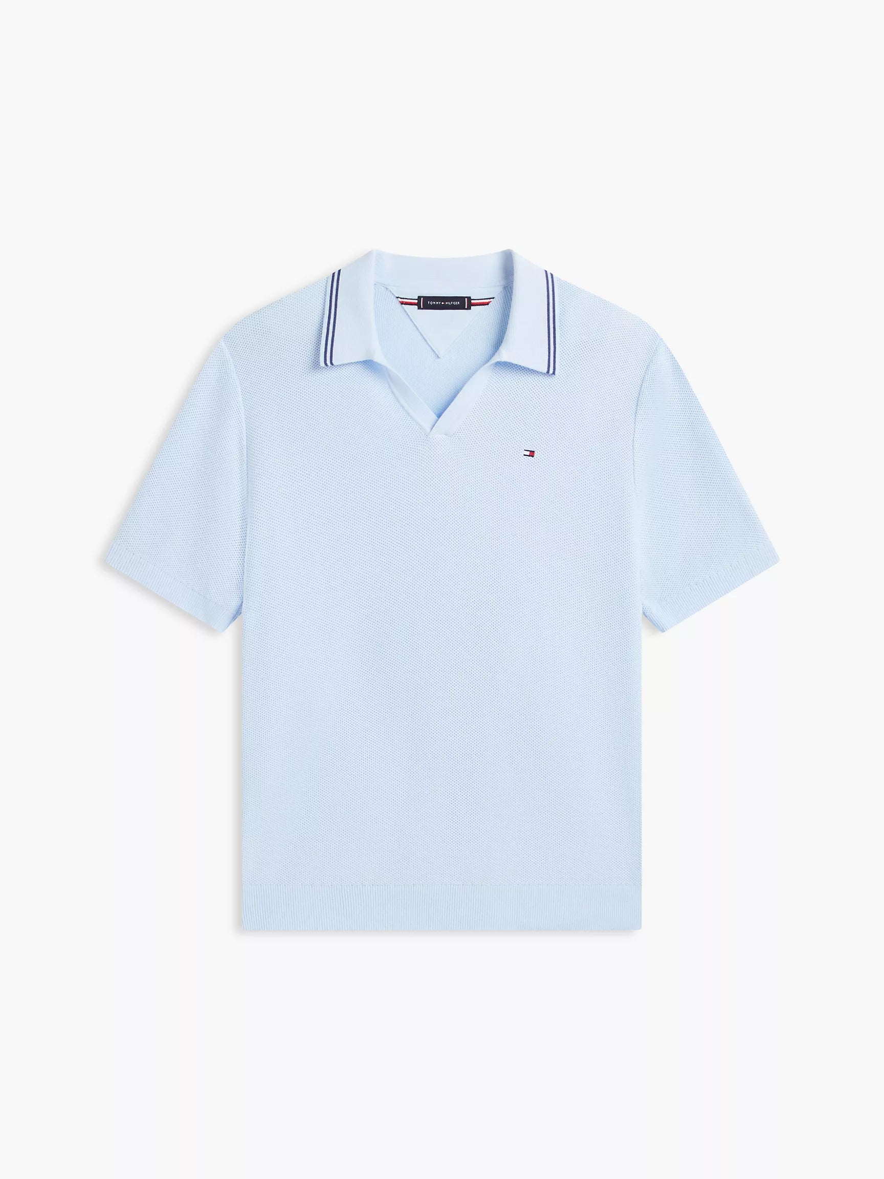 Tommy Hilfiger - Short-Sleeve Tipped Sweater Polo