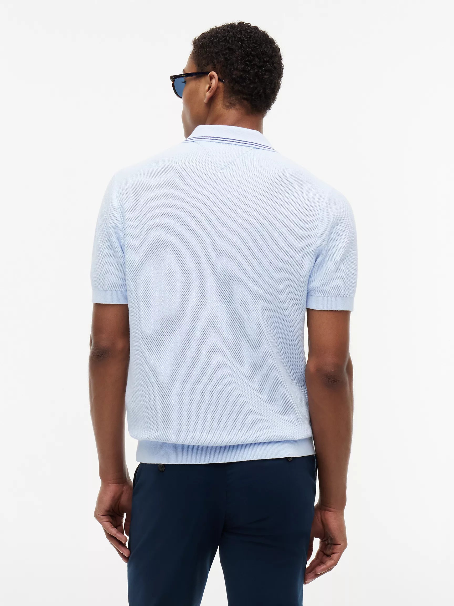 Tommy Hilfiger - Short-Sleeve Tipped Sweater Polo