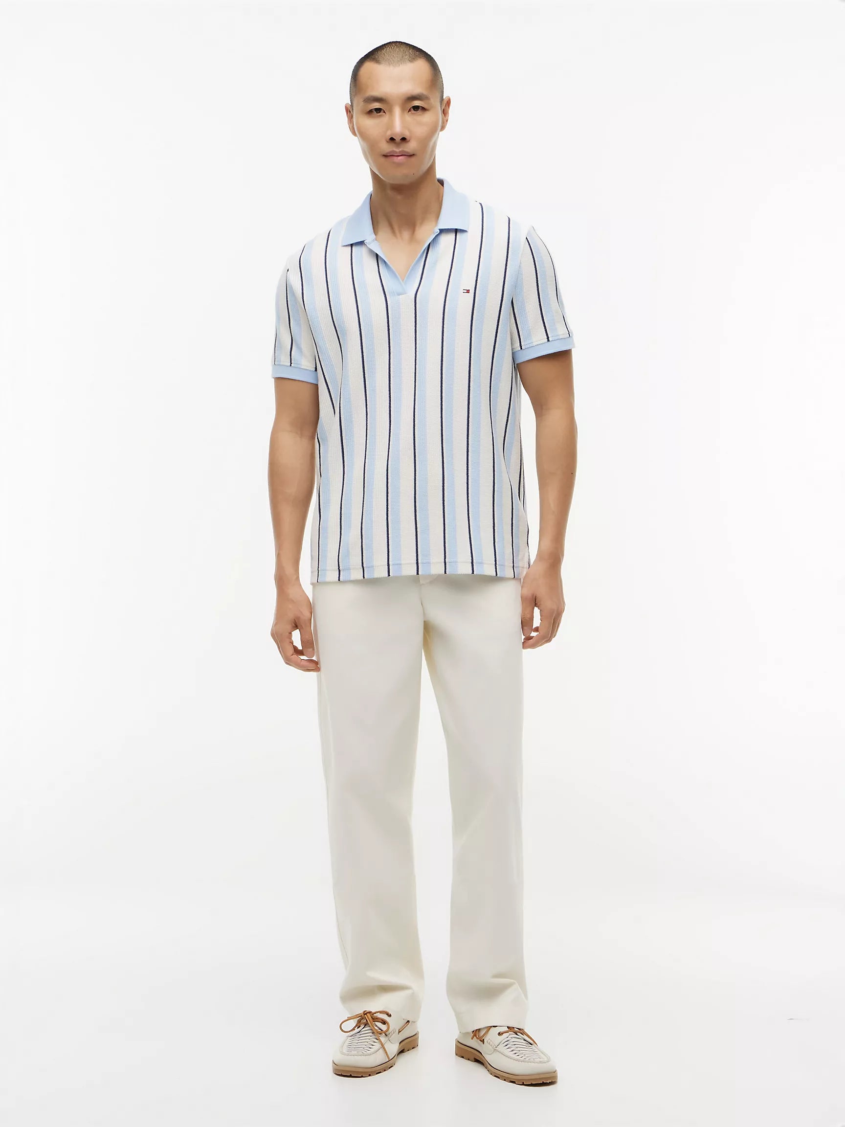 Tommy Hilfiger - Regular Fit Striped Knit Polo