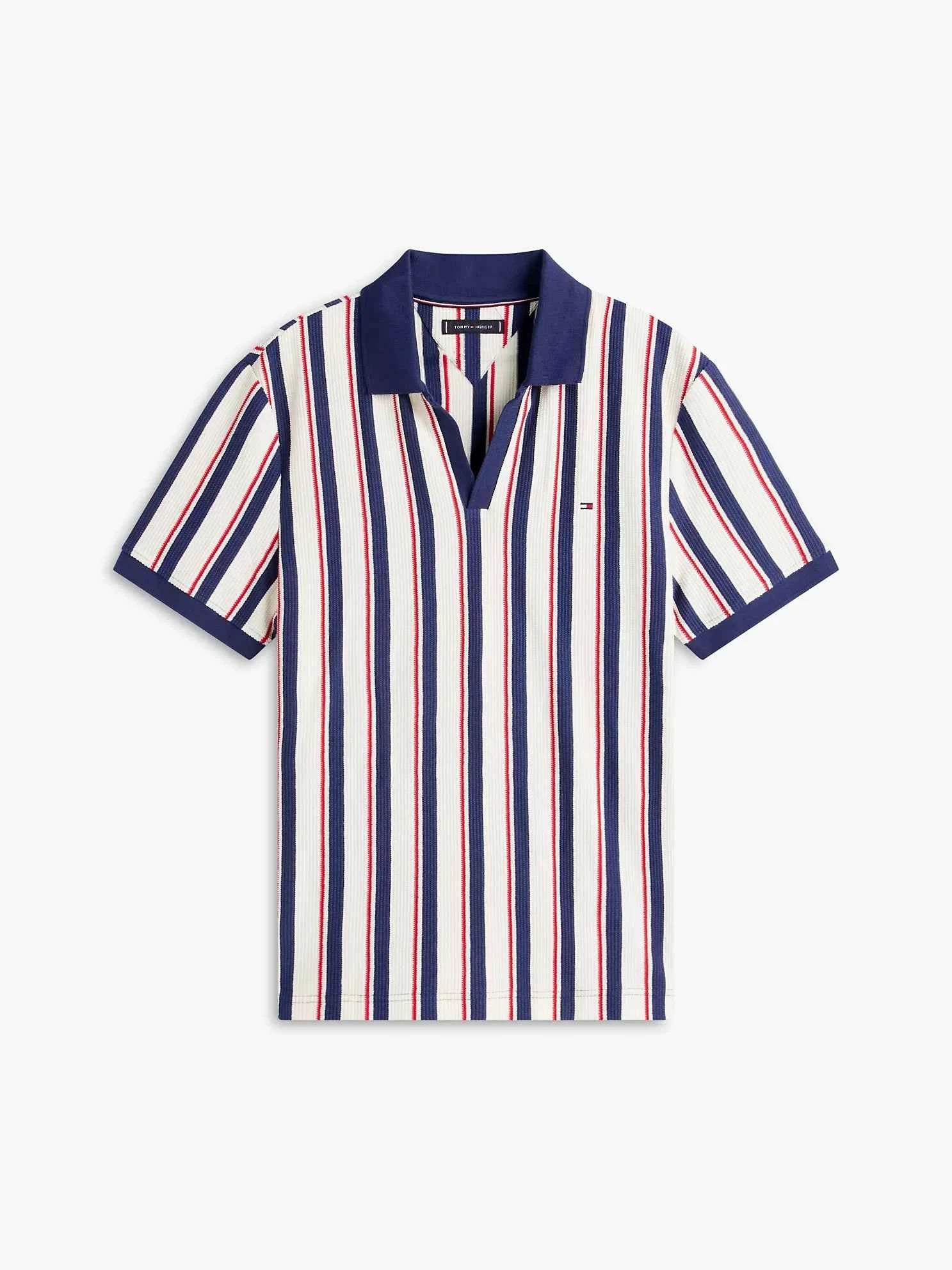 Tommy Hilfiger - Regular Fit Striped Knit Polo