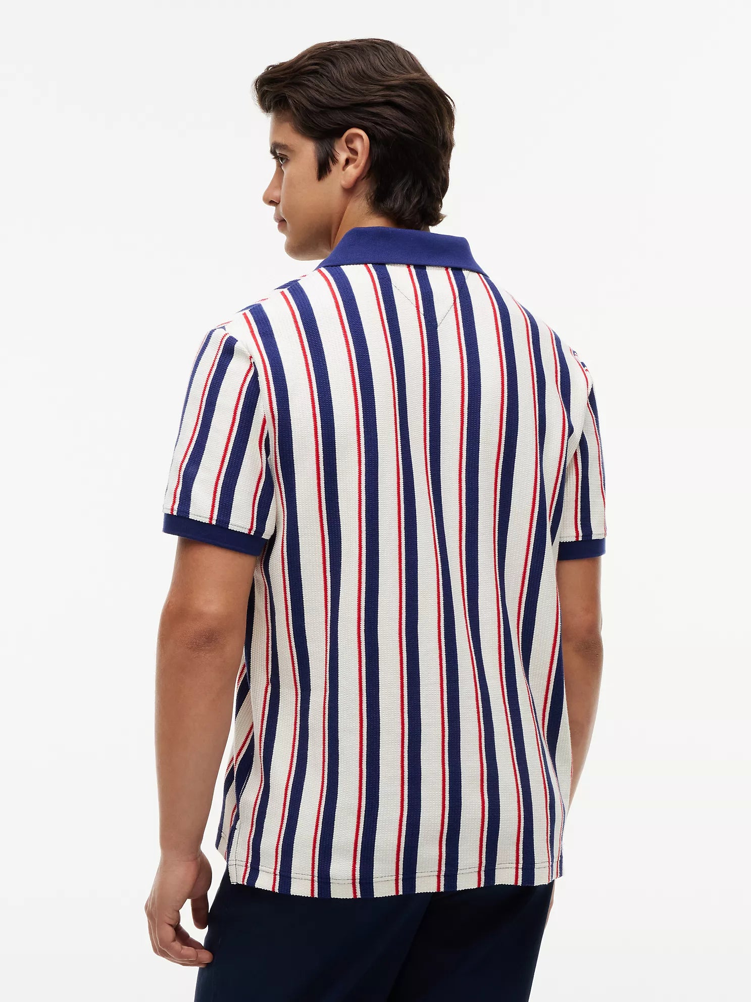 Tommy Hilfiger - Regular Fit Striped Knit Polo