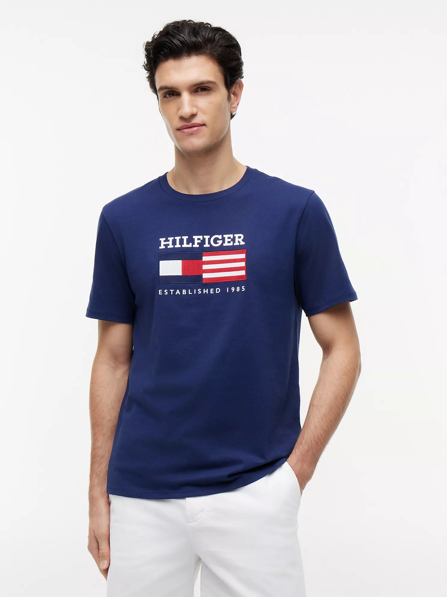 Tommy Hilfiger - Flag Logo T-Shirt
