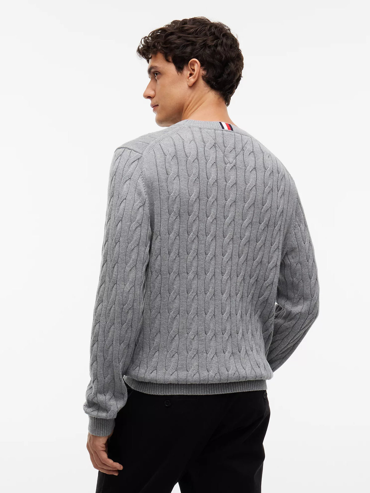 Tommy Hilfiger - Cable Knit Crewneck Sweater