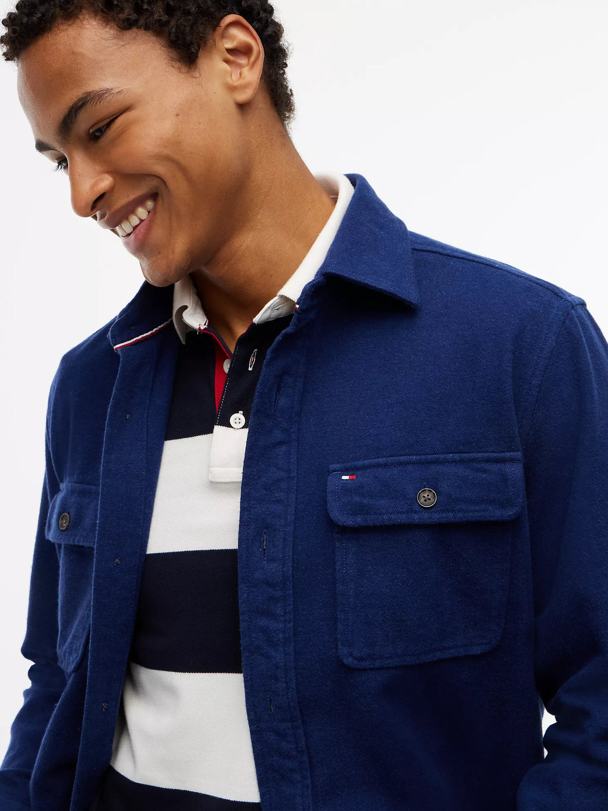 Tommy Hilfiger - Regular Fit Flannel Shirt Jacket