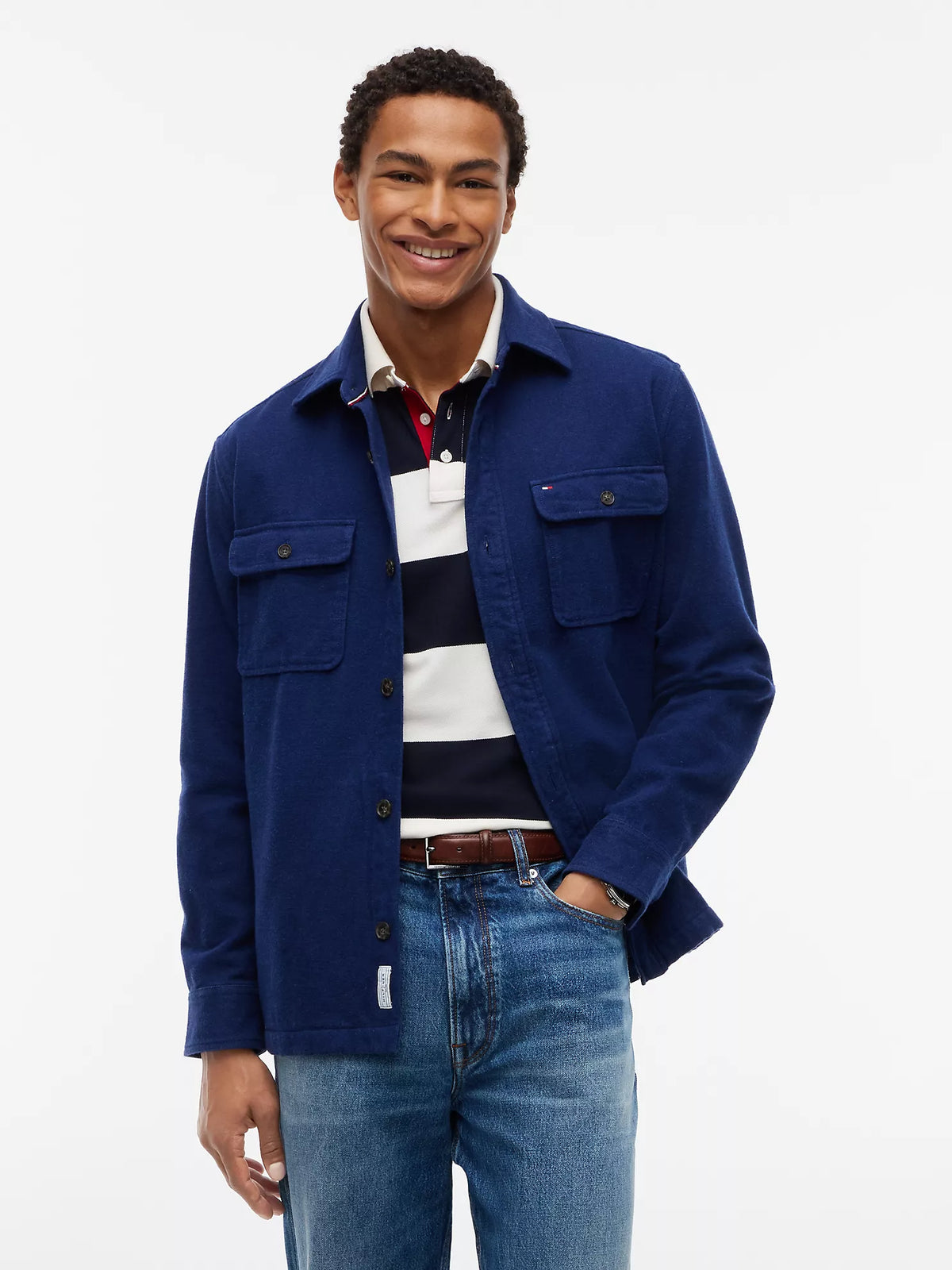 Tommy Hilfiger - Regular Fit Flannel Shirt Jacket