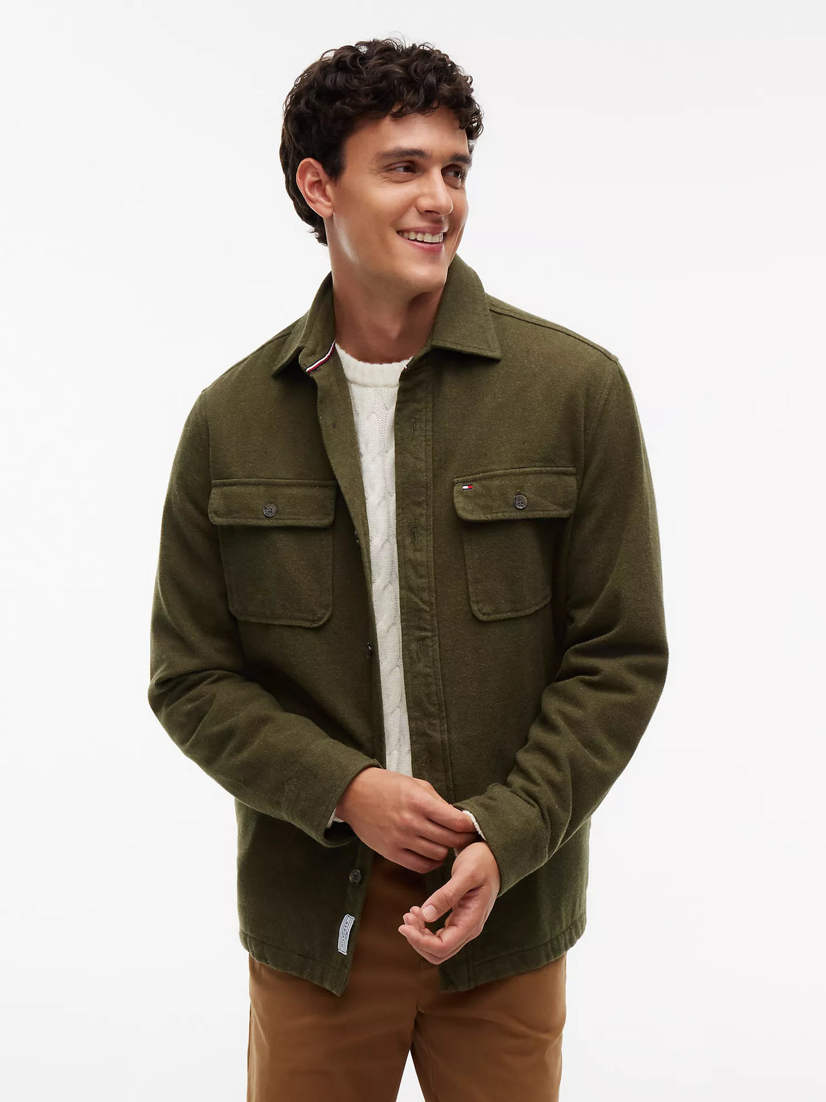 Tommy Hilfiger - Regular Fit Flannel Shirt Jacket