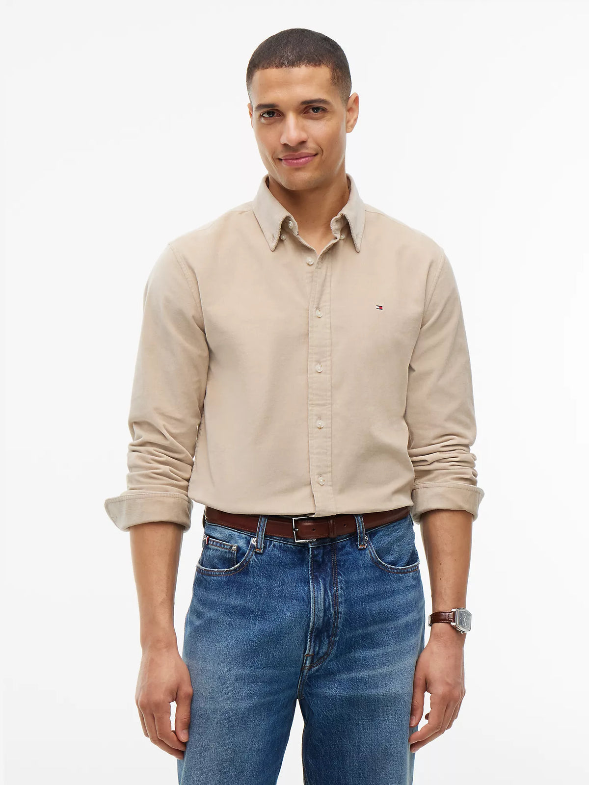Tommy Hilfiger - Regular Fit Stretch Corduroy Shirt