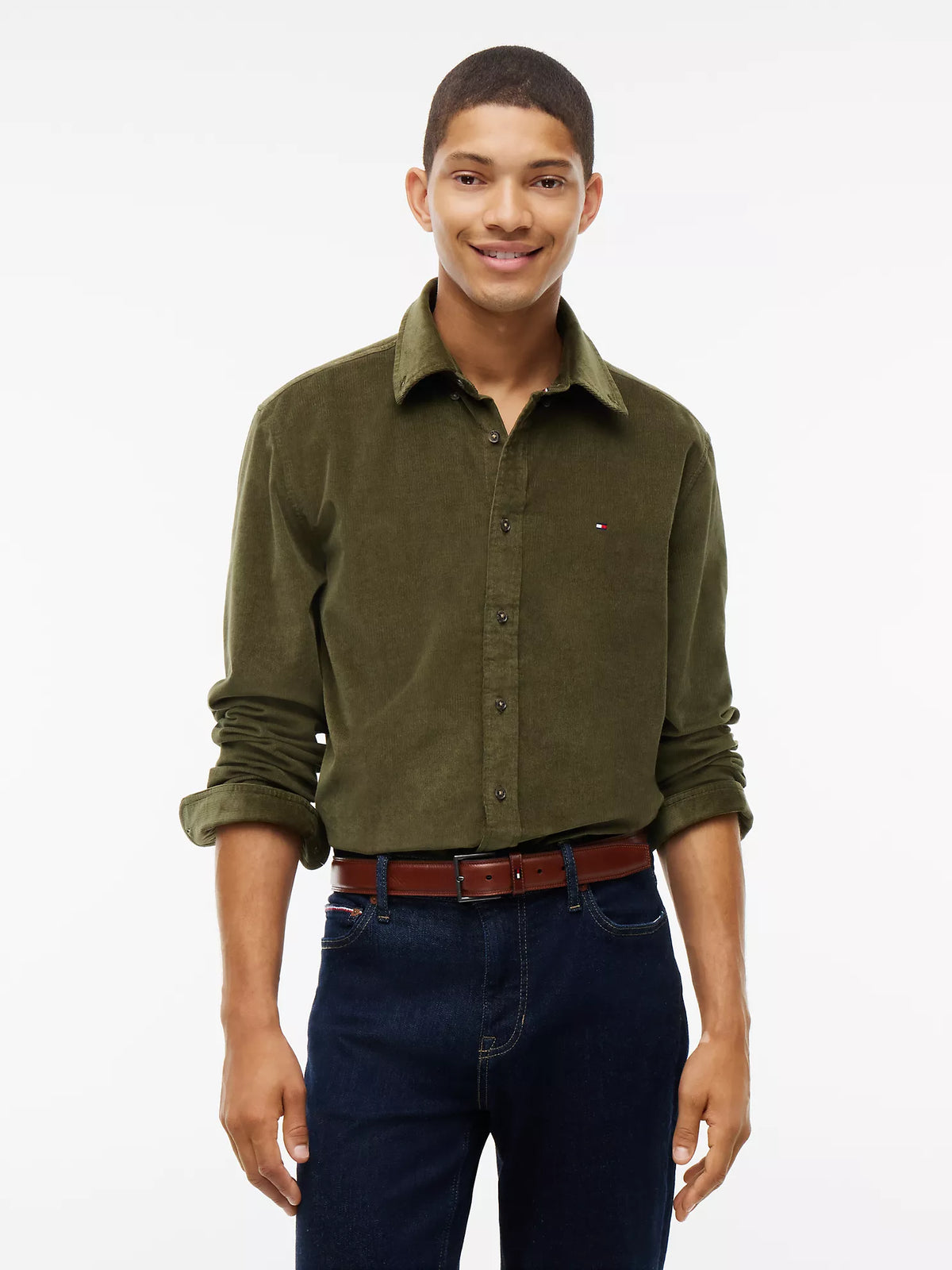 Tommy Hilfiger - Regular Fit Stretch Corduroy Shirt