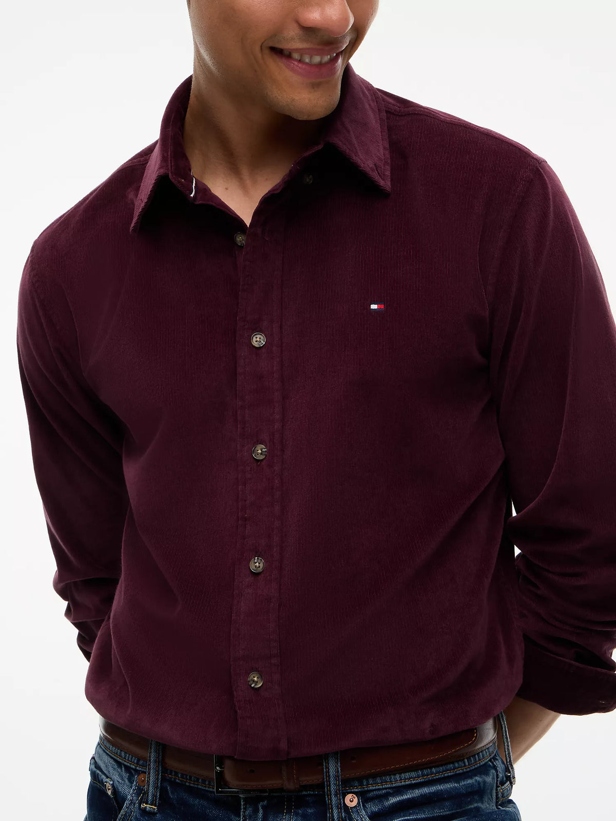 Tommy Hilfiger - Regular Fit Stretch Corduroy Shirt