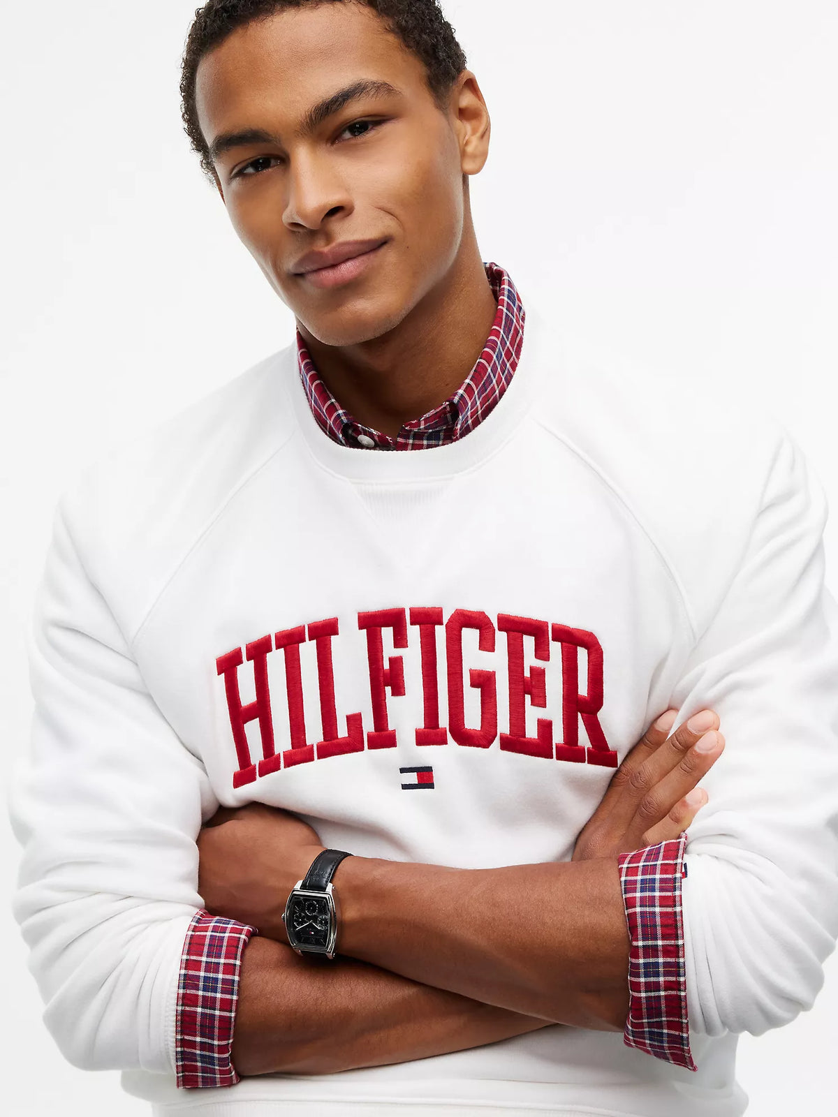 Tommy Hilfiger - Varsity Hilfiger Logo Raglan Sweatshirt