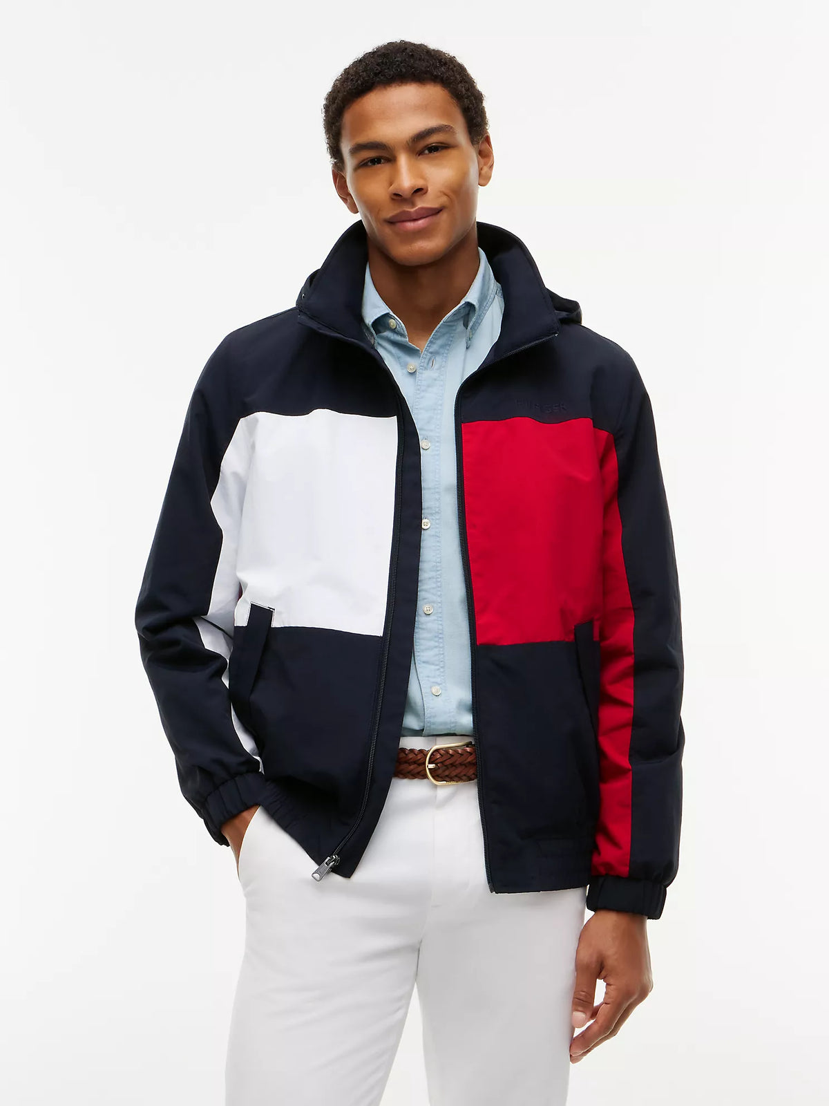 Tommy Hilfiger - Water-Repellent Flag Logo Regatta Jacket