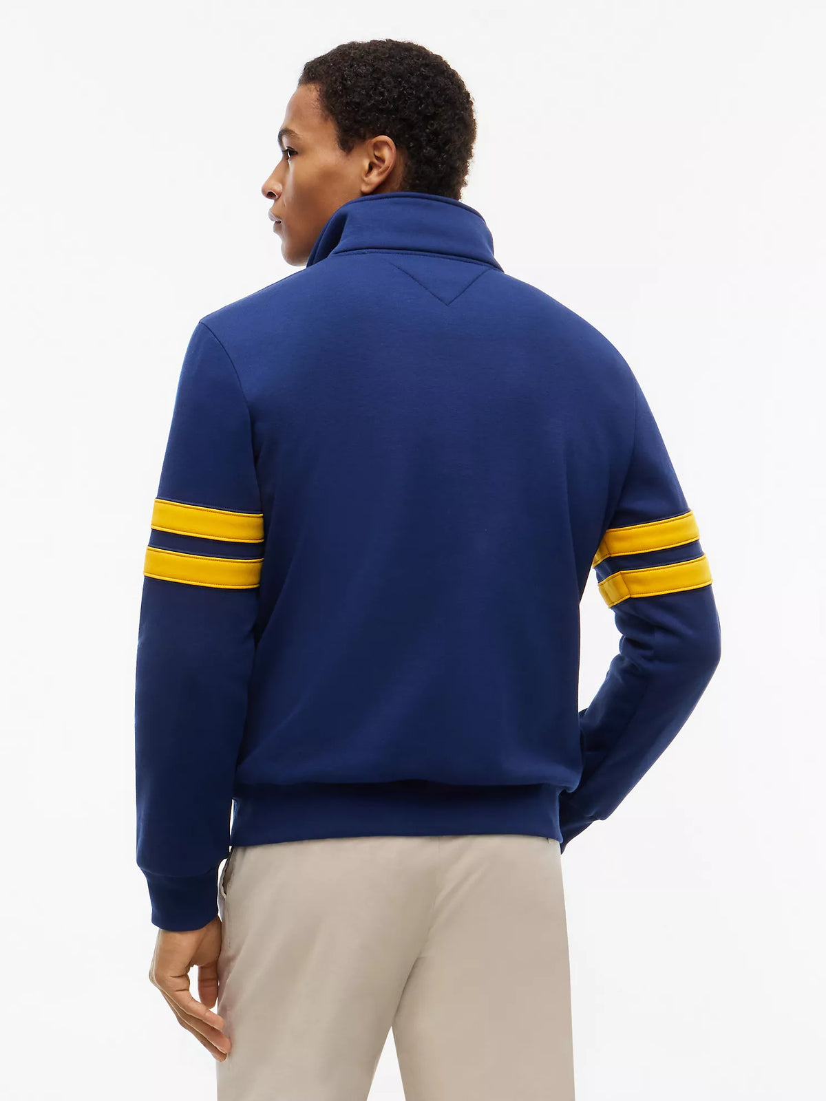 Tommy Hilfiger - Varsity Stripe Quarter-Zip Sweatshirt