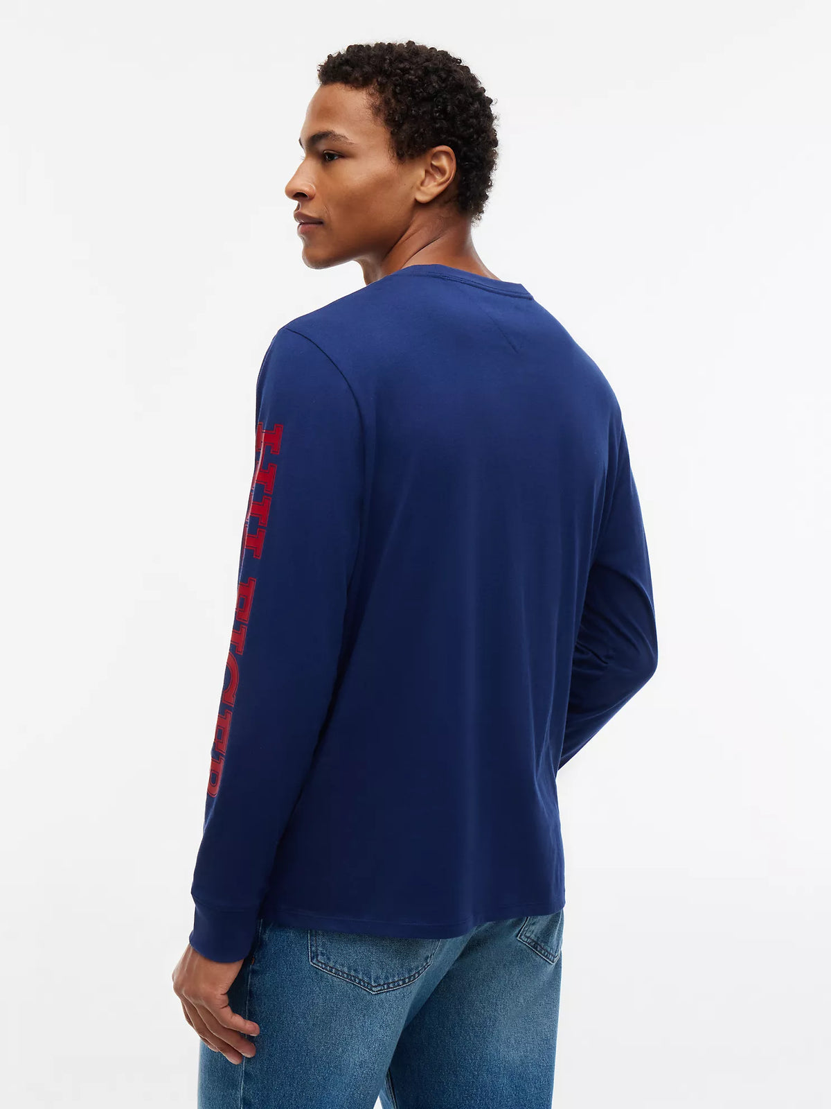 Tommy Hilfiger - Long-Sleeve Hilfiger Logo T-Shirt