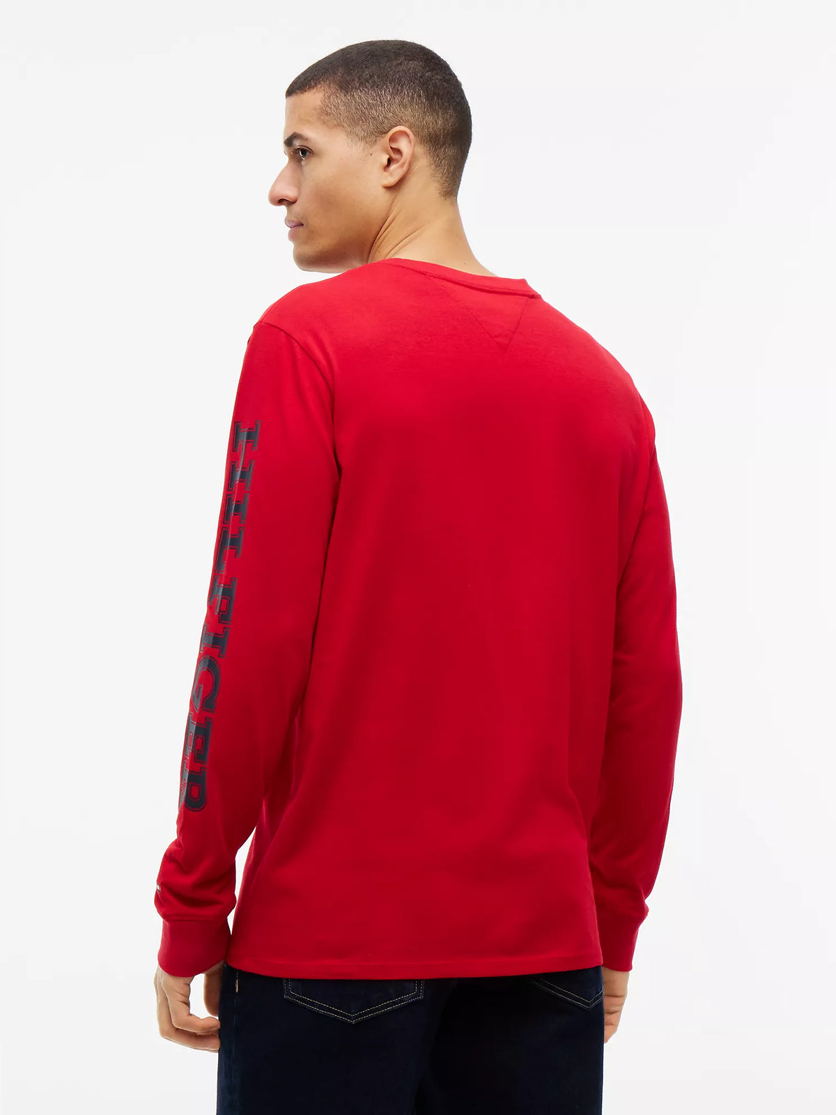 Tommy Hilfiger - Long-Sleeve Hilfiger Logo T-Shirt