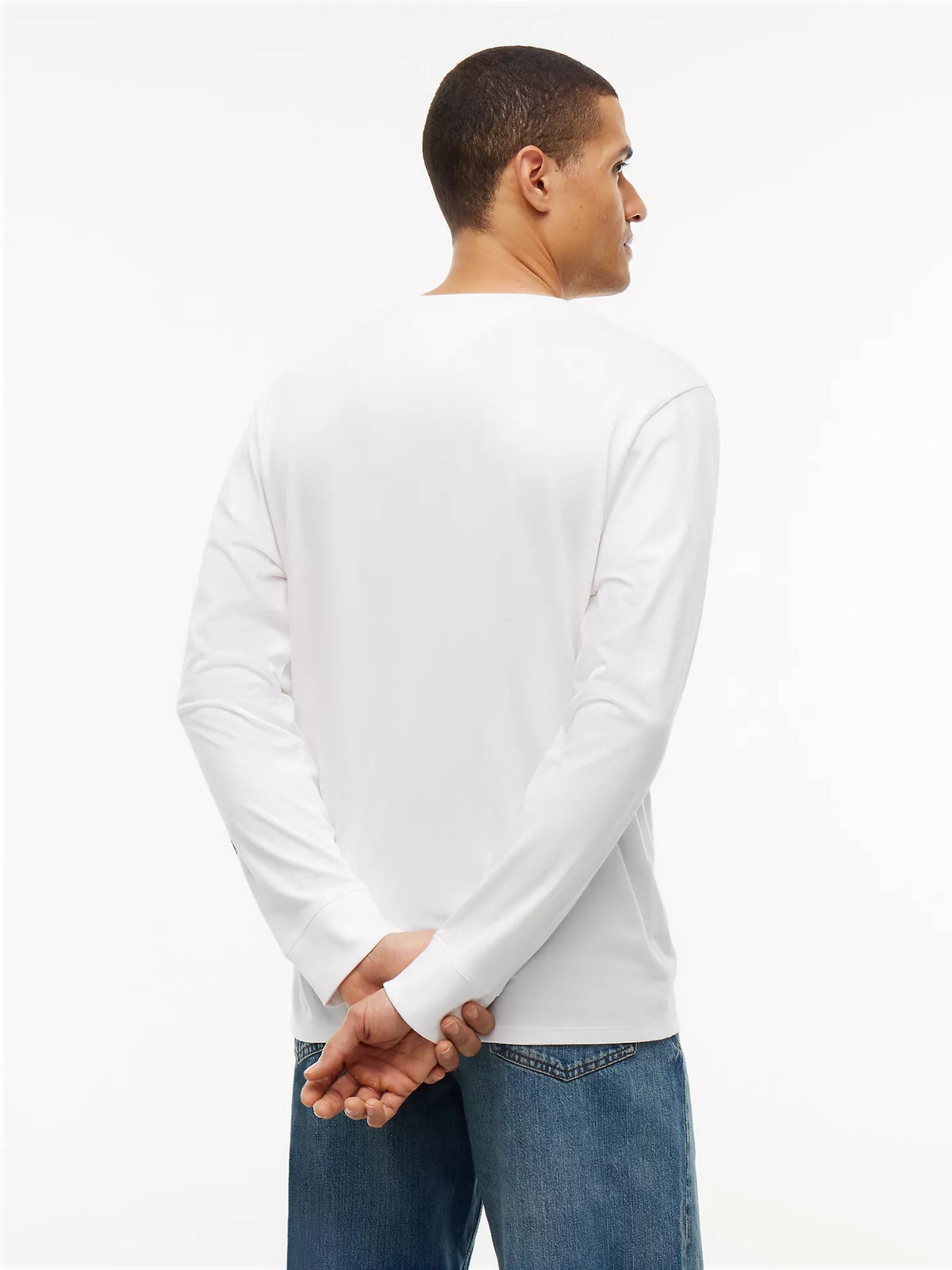 Tommy Hilfiger - Long-Sleeve Hilfiger Logo T-Shirt