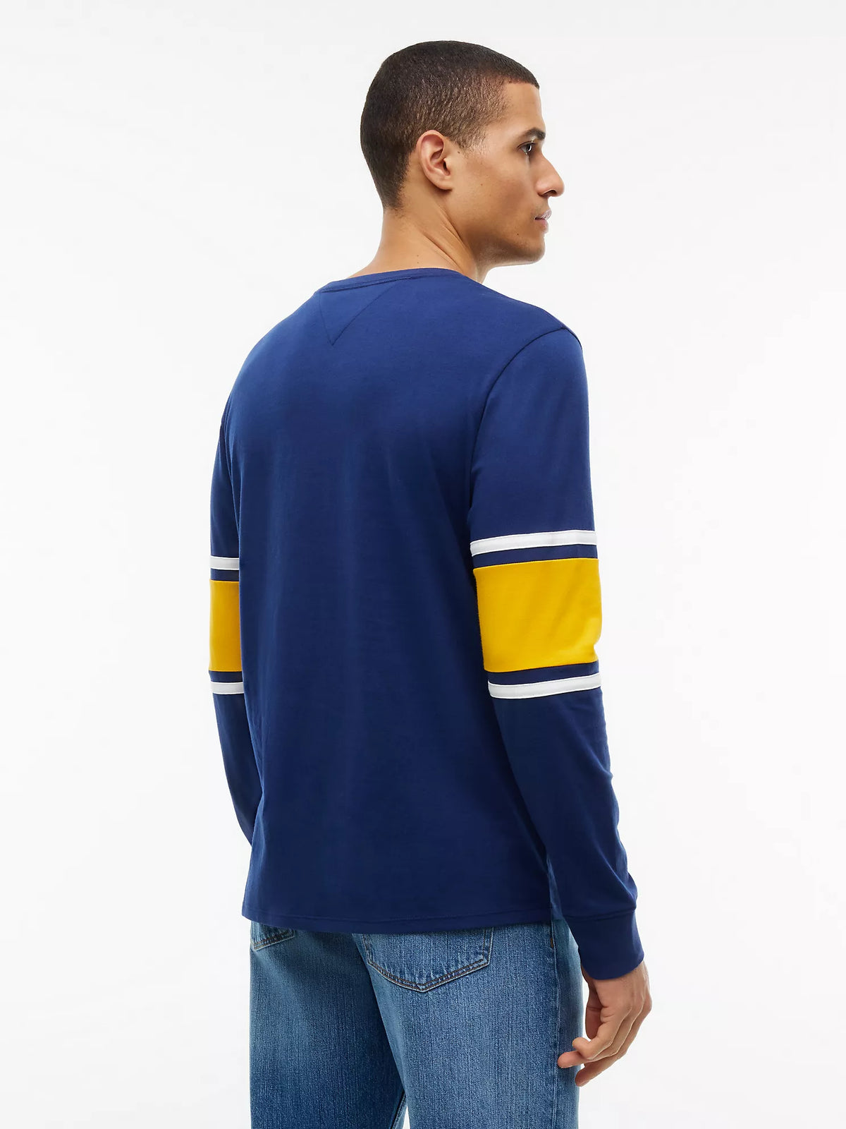 Tommy Hilfiger - Long-Sleeve Varsity Block Stripe T-Shirt