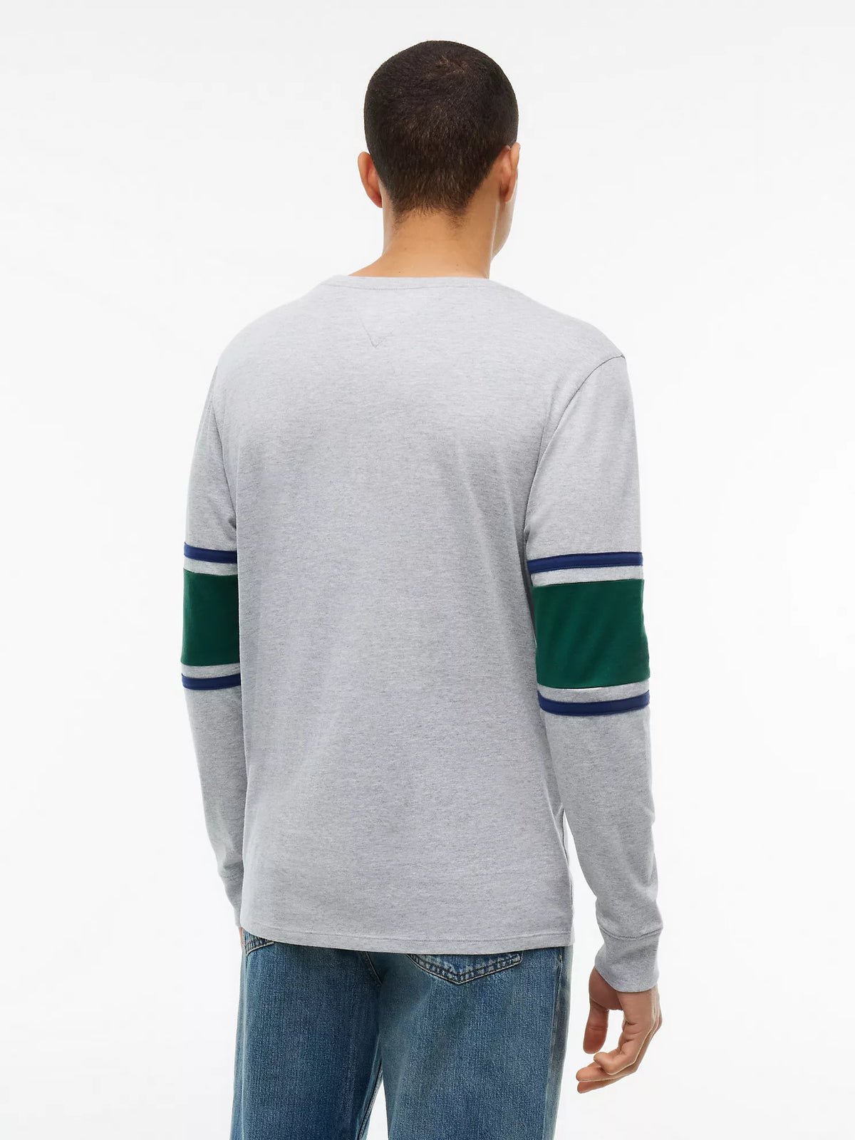 Tommy Hilfiger - Long-Sleeve Varsity Block Stripe T-Shirt